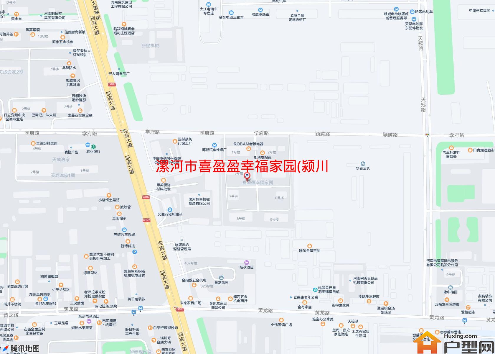 喜盈盈幸福家园(颍川大道)小区 - 户型网