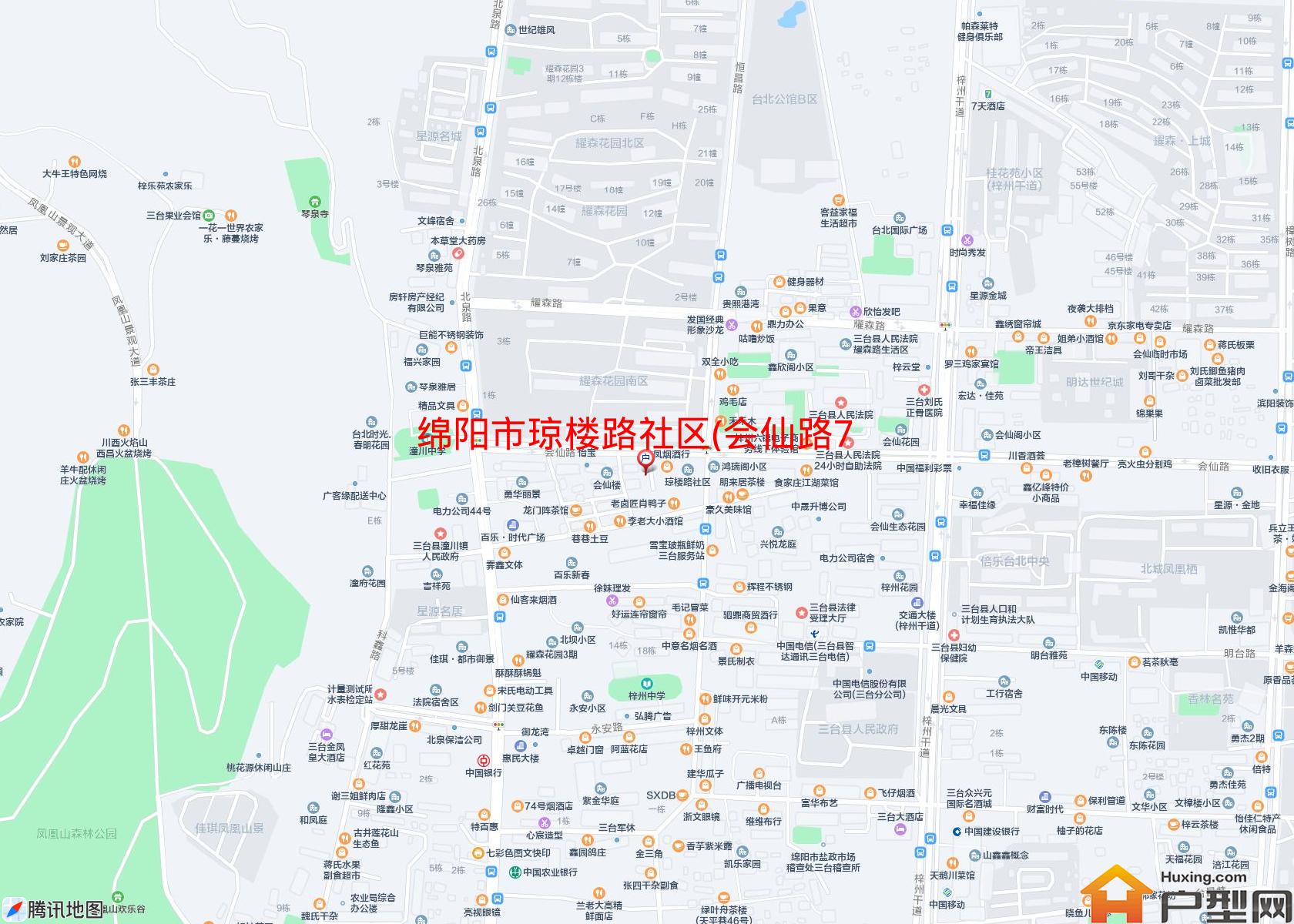 琼楼路社区(会仙路7号)小区 - 户型网