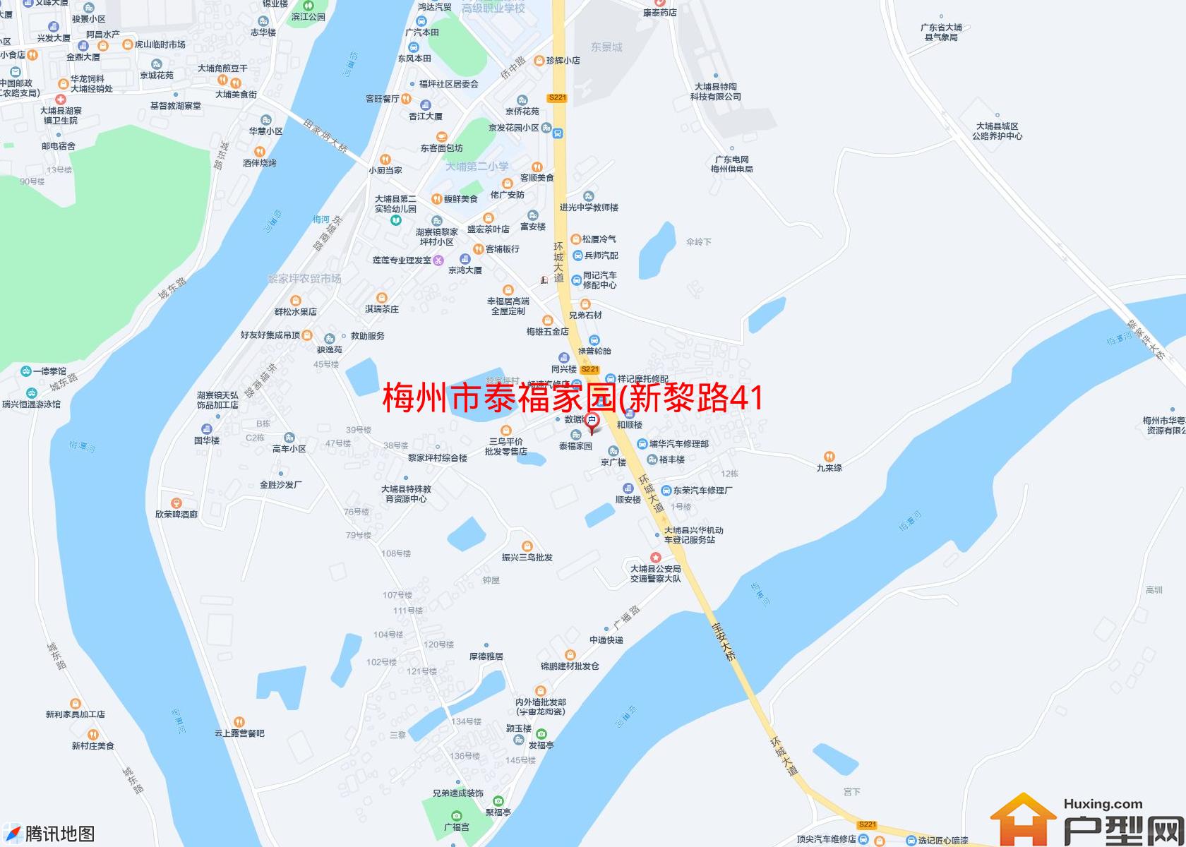 泰福家园(新黎路41号)小区 - 户型网