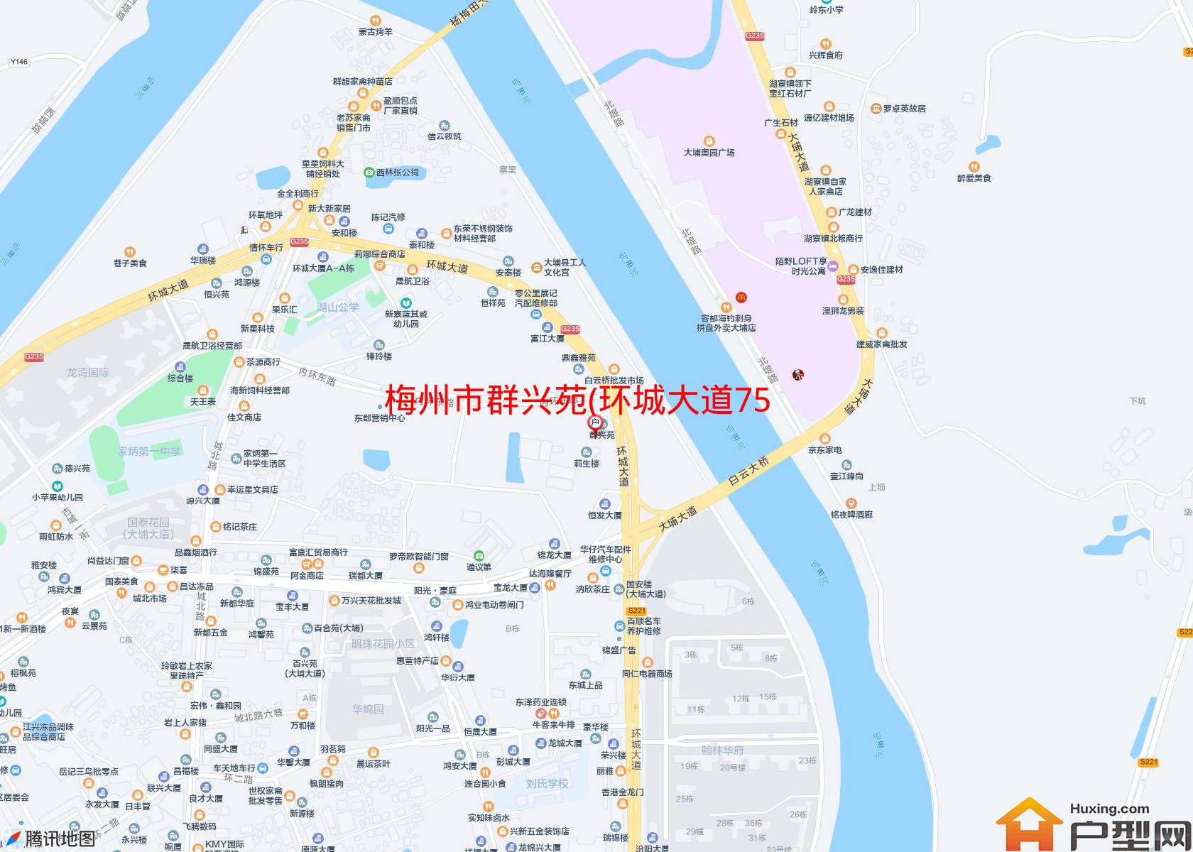 群兴苑(环城大道75号)小区 - 户型网