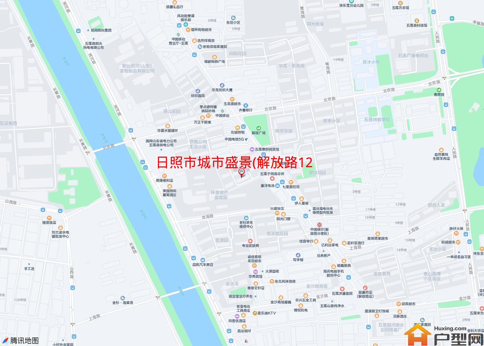 城市盛景(解放路125号)小区 - 户型网