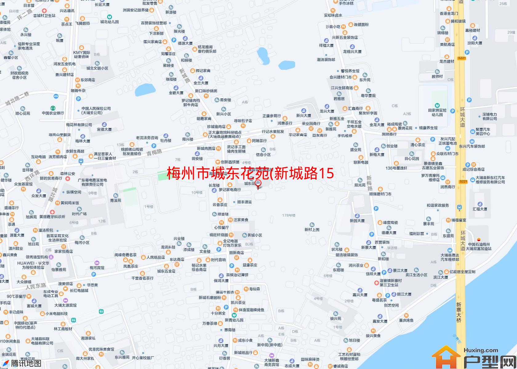 城东花苑(新城路153号)小区 - 户型网