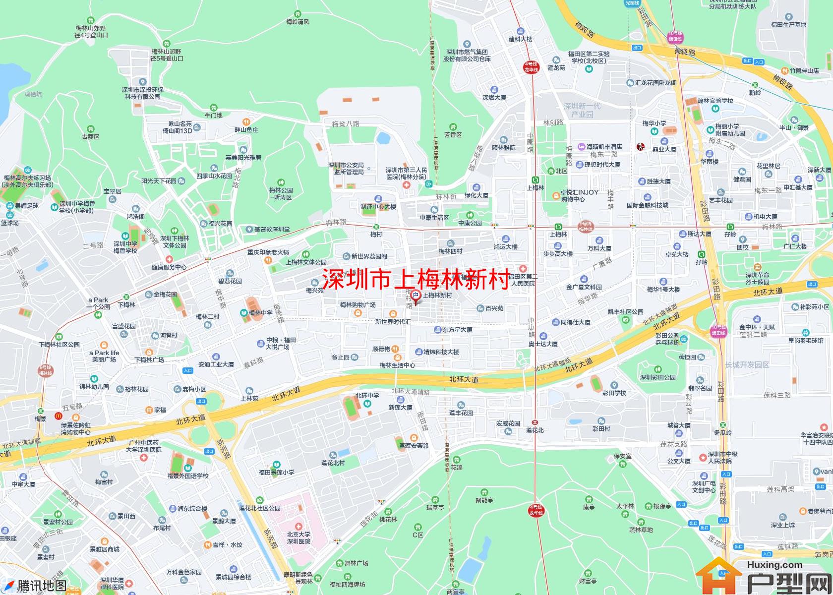 上梅林新村小区 - 户型网
