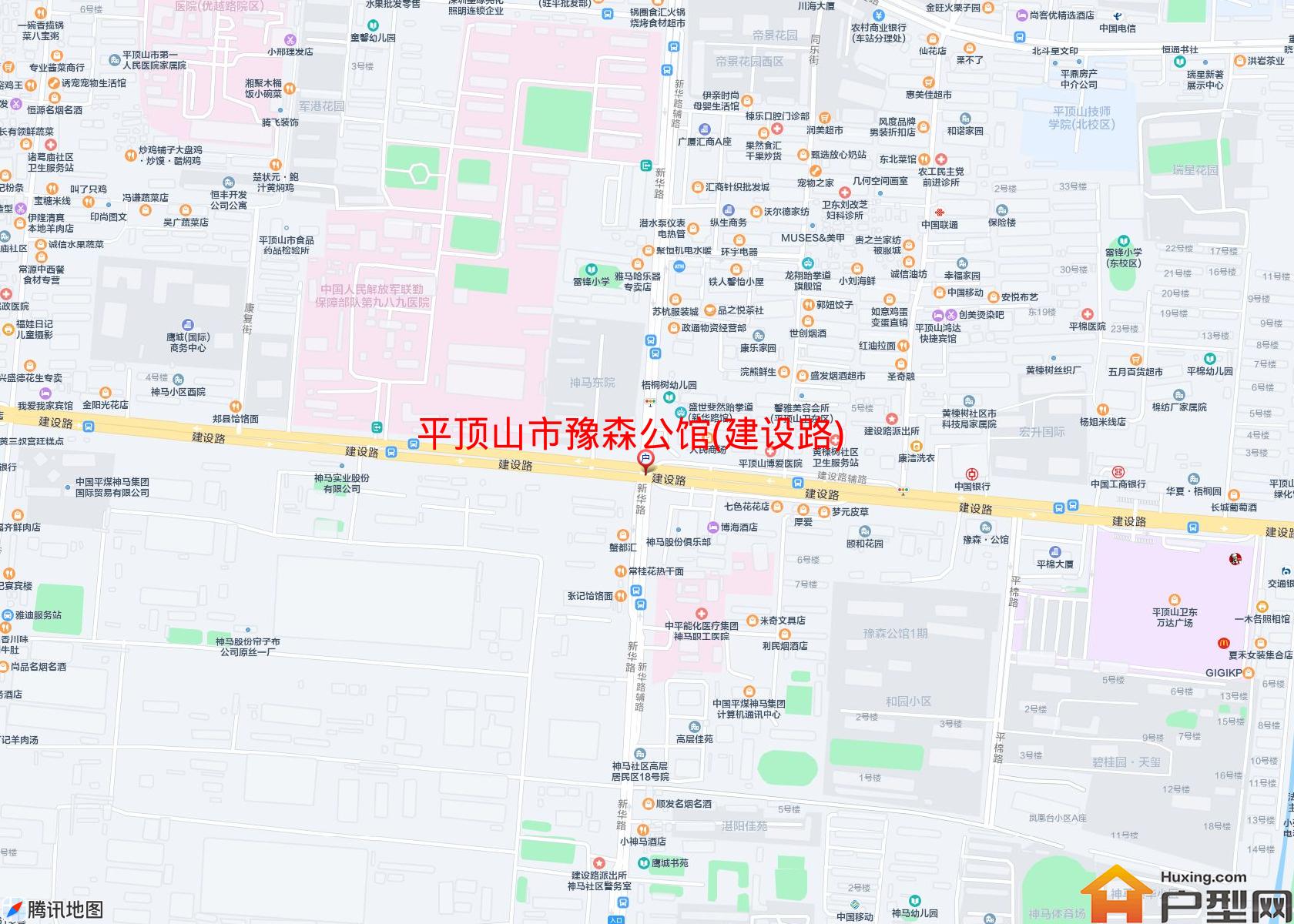 豫森公馆(建设路)小区 - 户型网