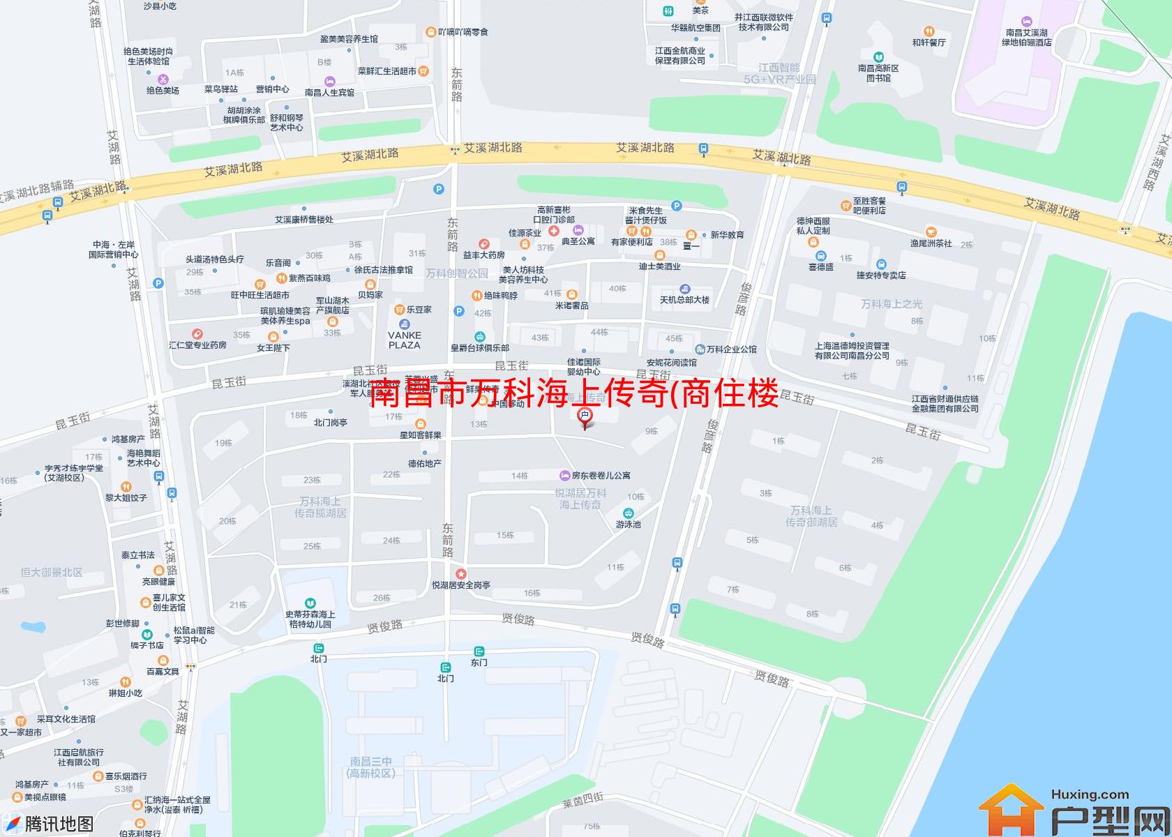 万科海上传奇(商住楼)小区 - 户型网
