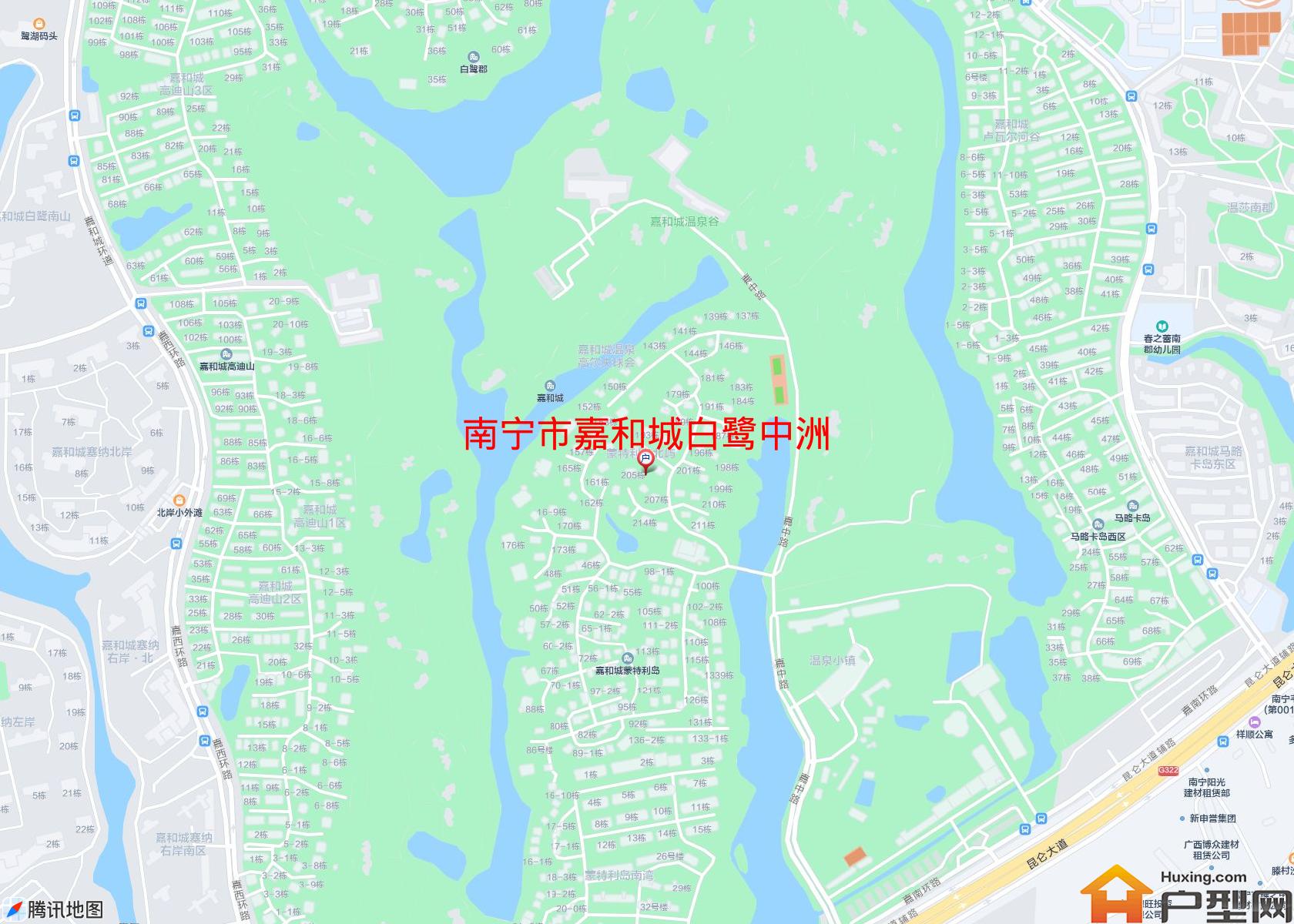 嘉和城白鹭中洲小区 - 户型网