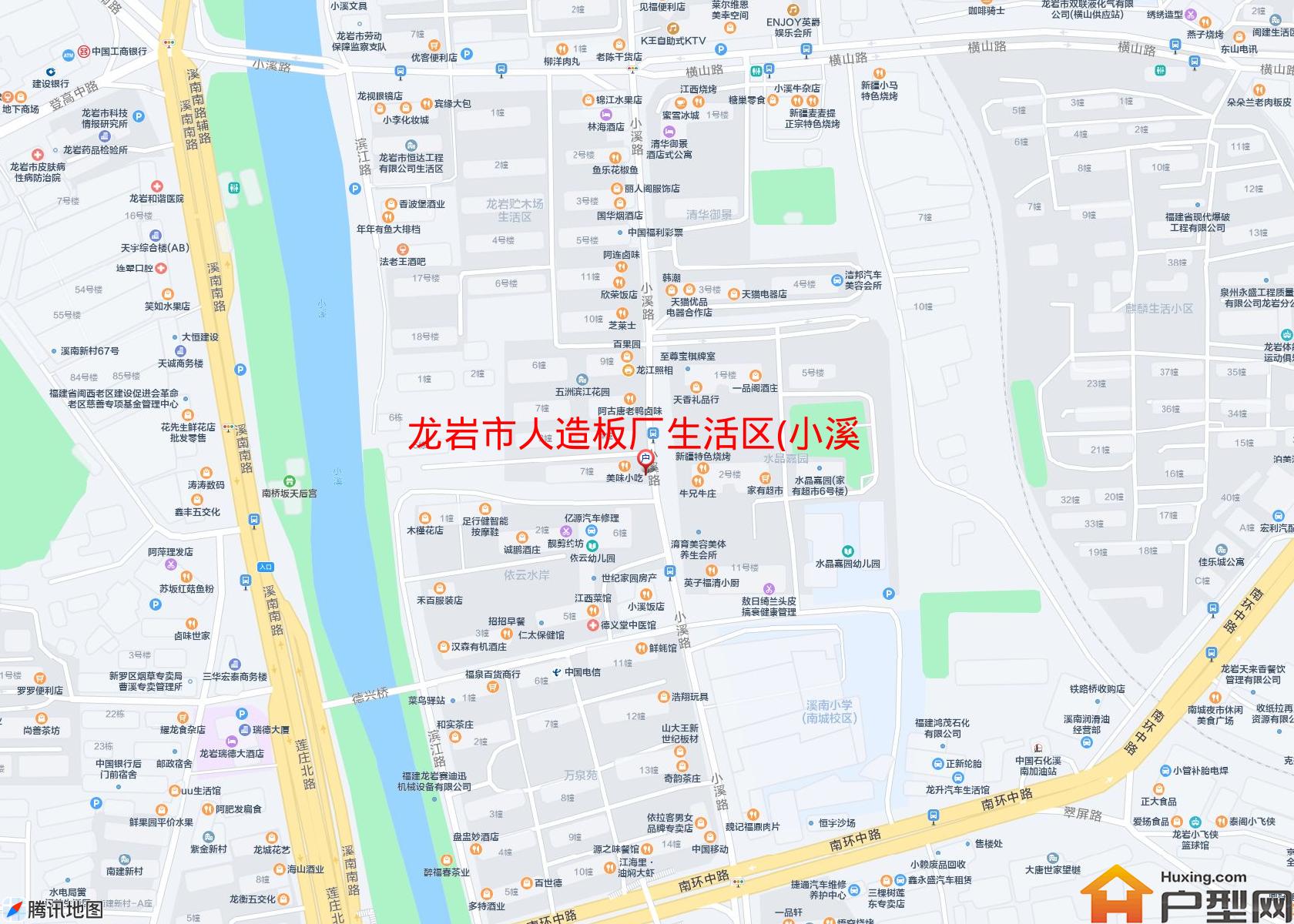 人造板厂生活区(小溪路1号)小区 - 户型网