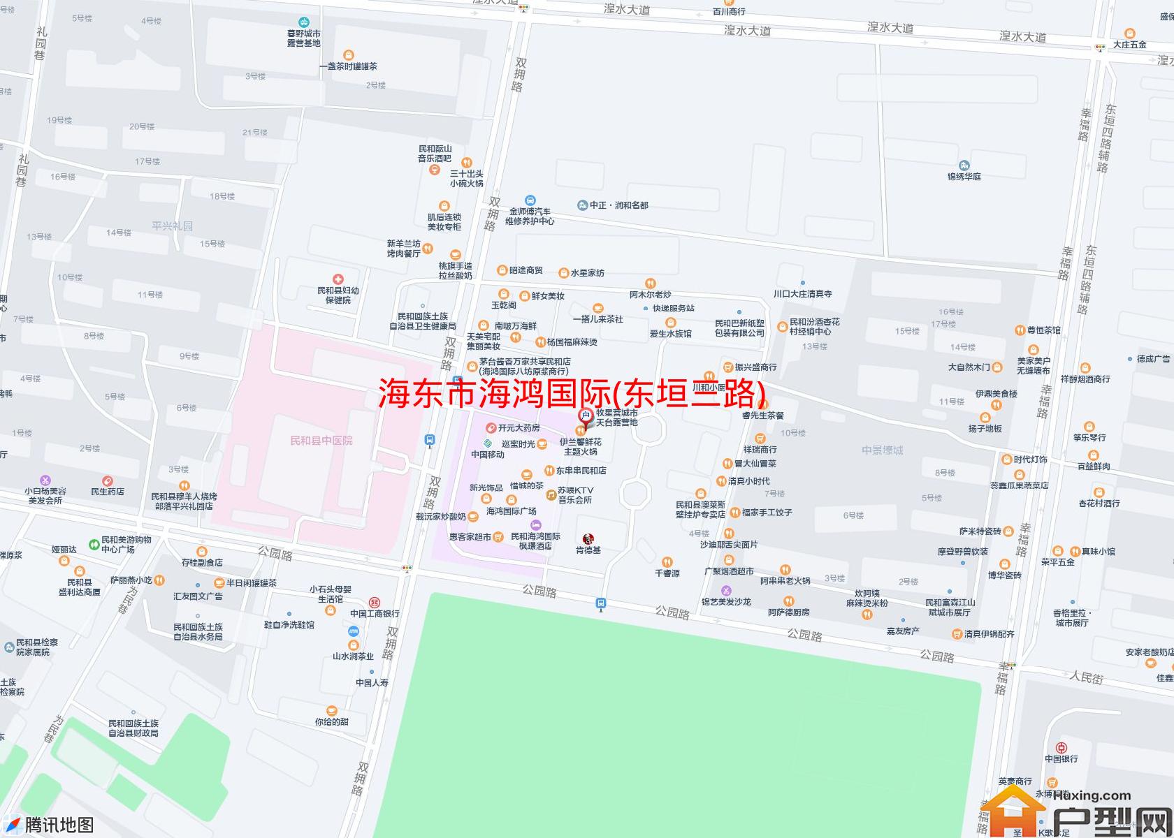 海鸿国际(东垣三路)小区 - 户型网