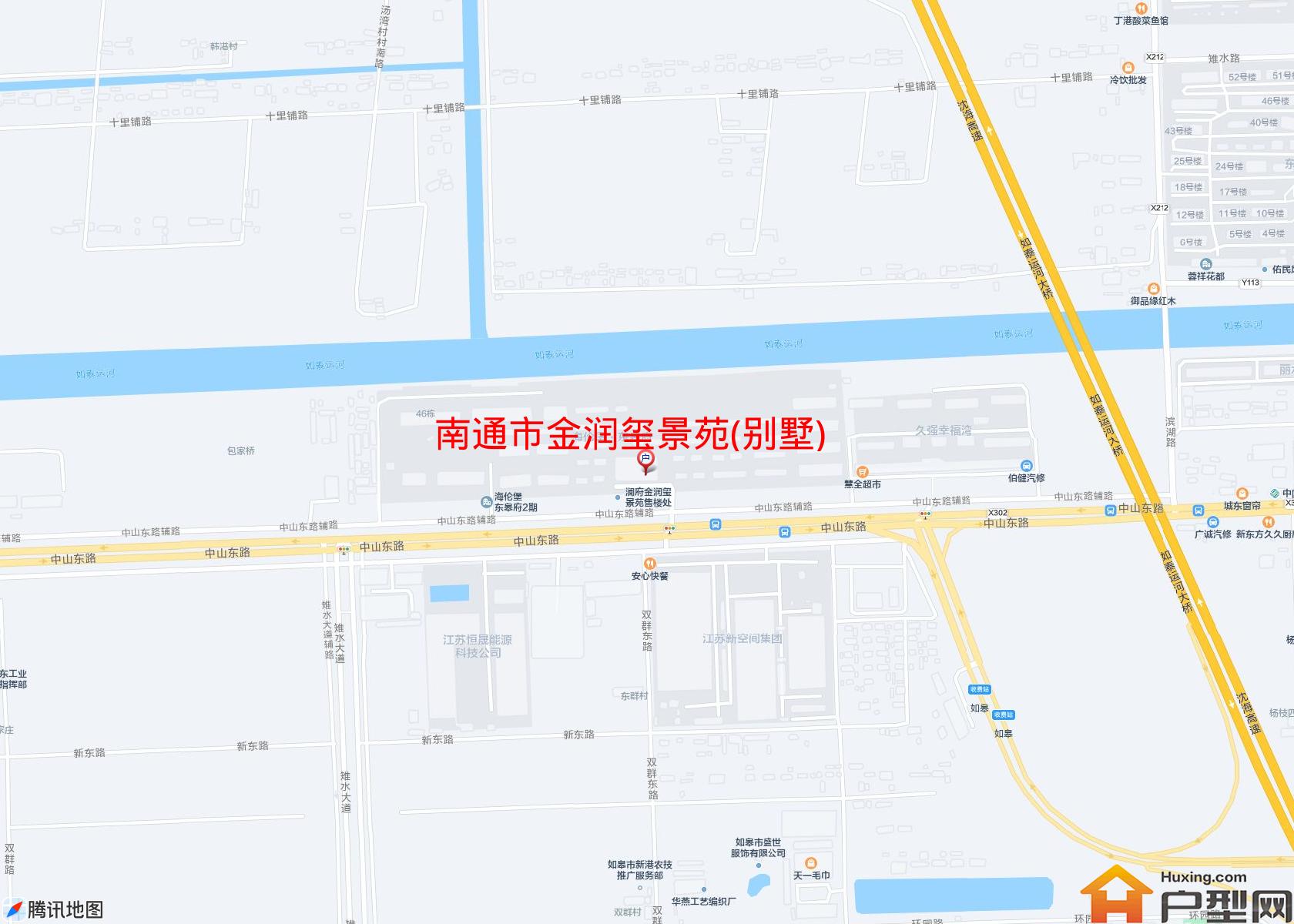 金润玺景苑(别墅)小区 - 户型网