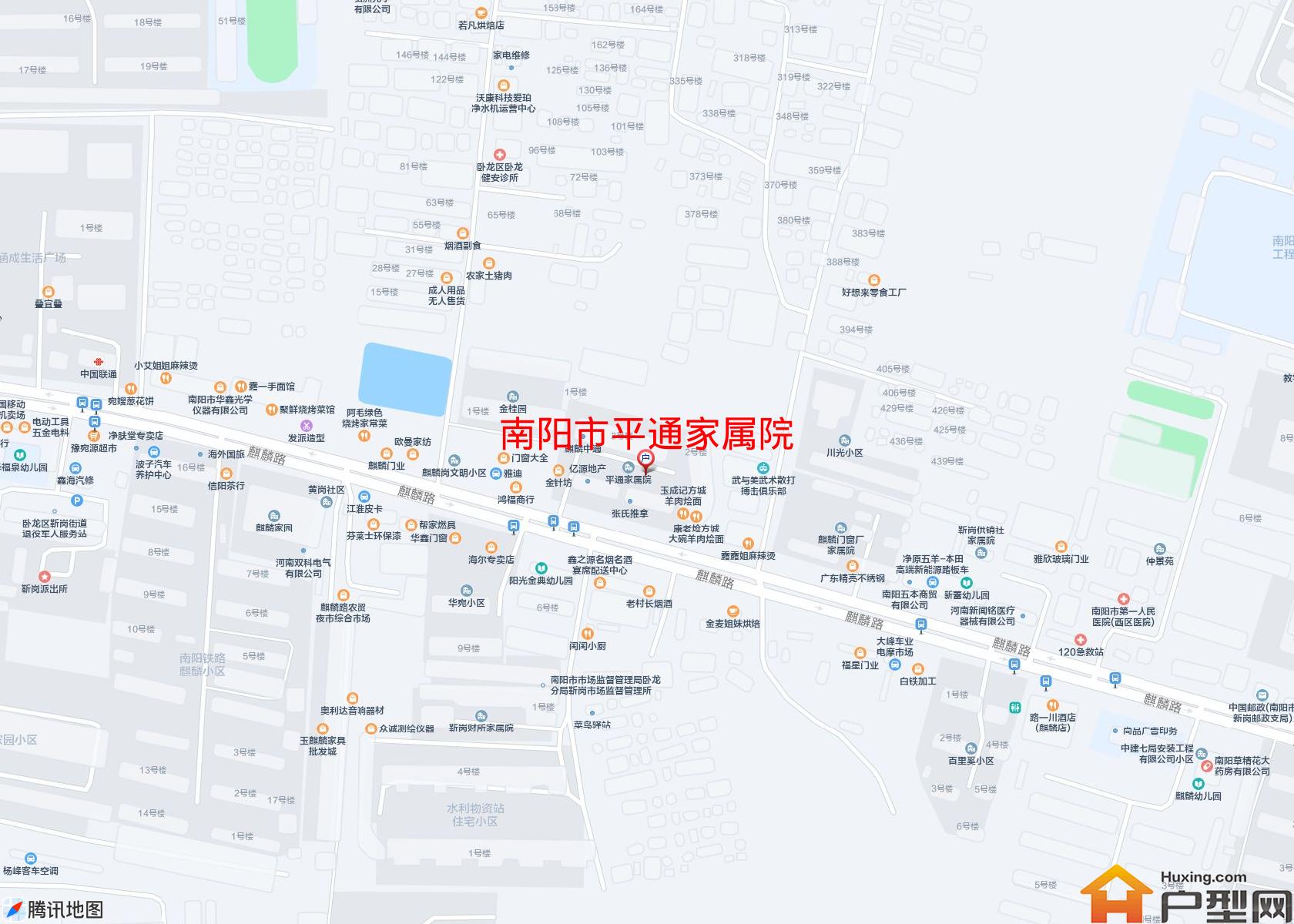 平通家属院小区 - 户型网