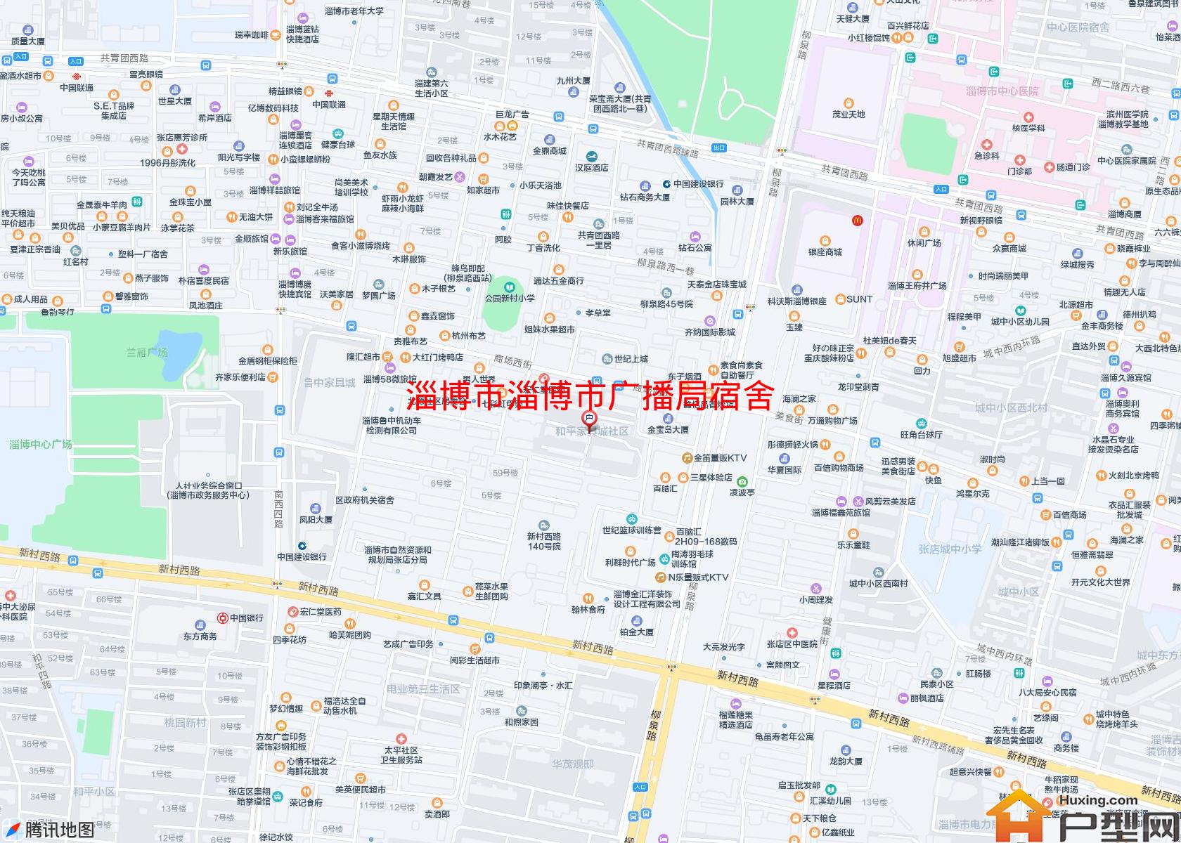 淄博市广播局宿舍小区 - 户型网