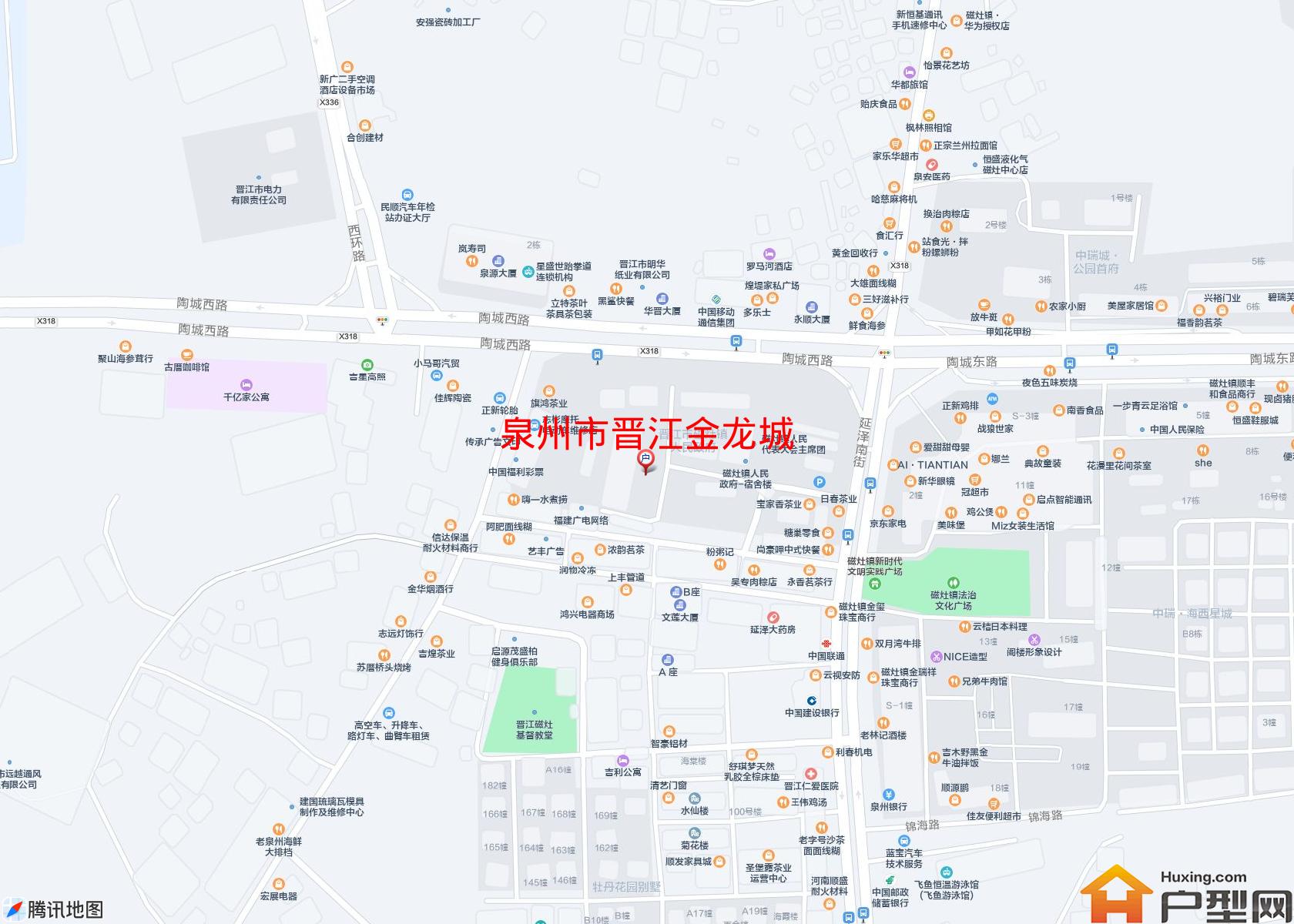 晋江金龙城小区 - 户型网