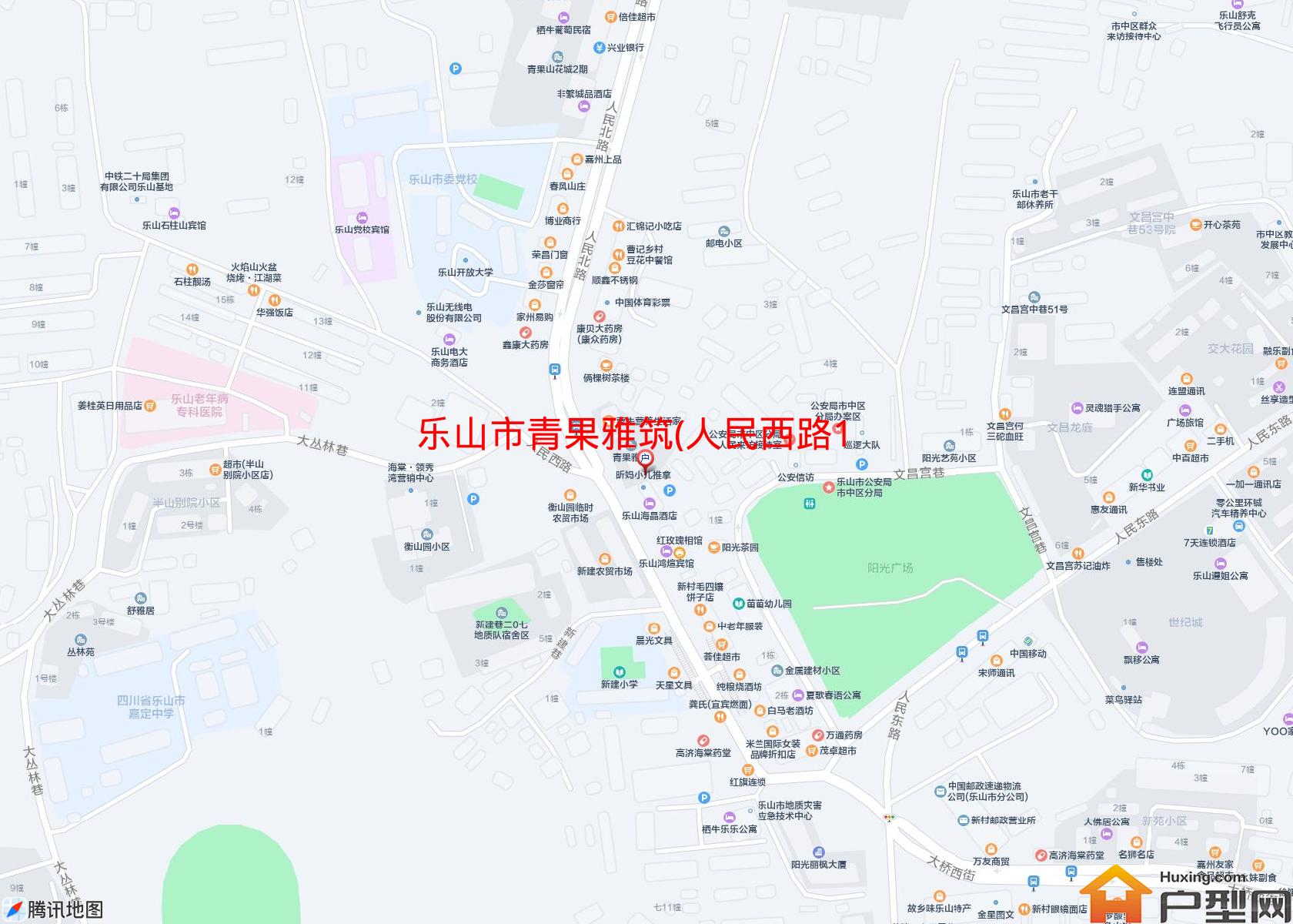 青果雅筑(人民西路148号)小区 - 户型网
