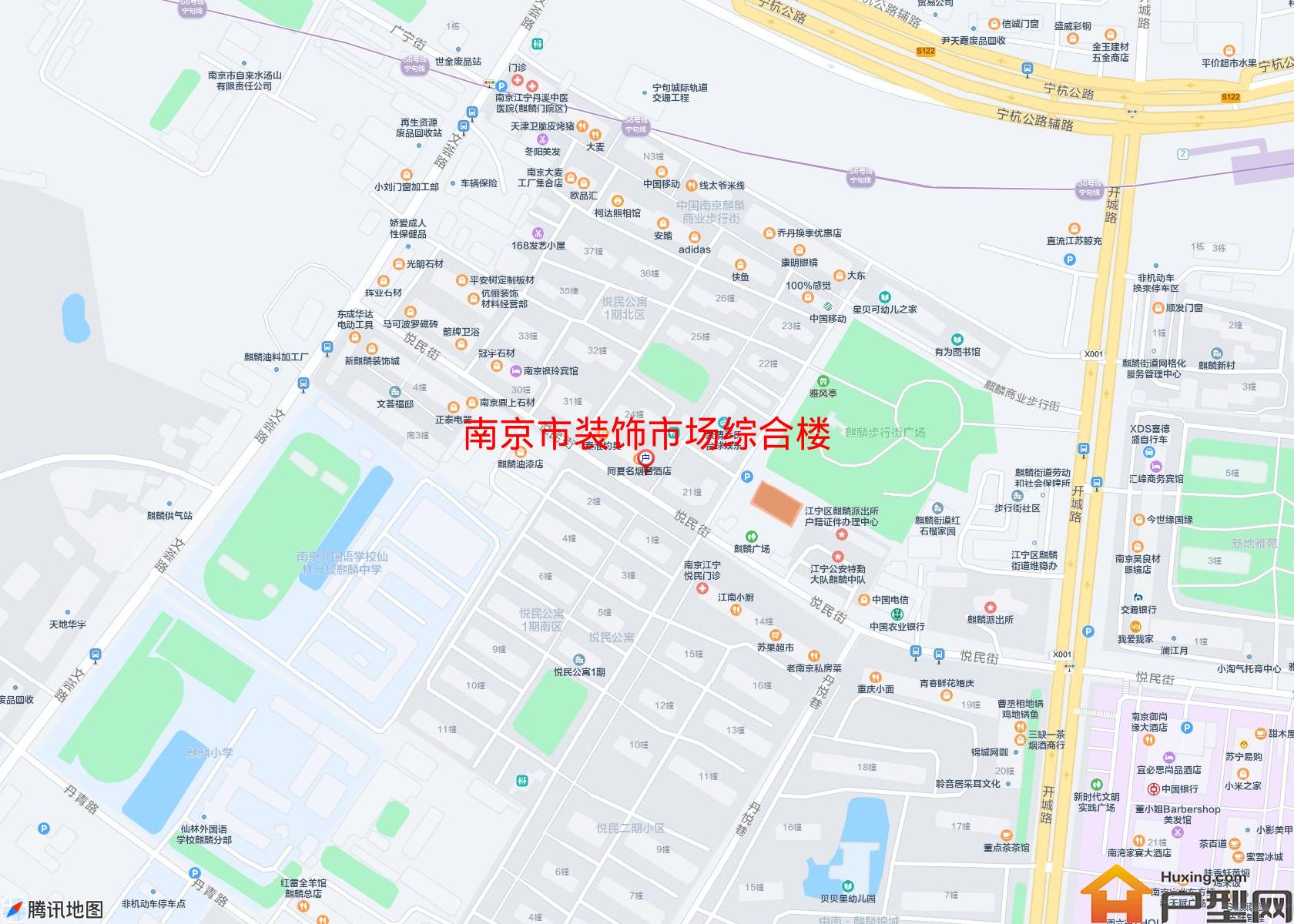 装饰市场综合楼小区 - 户型网