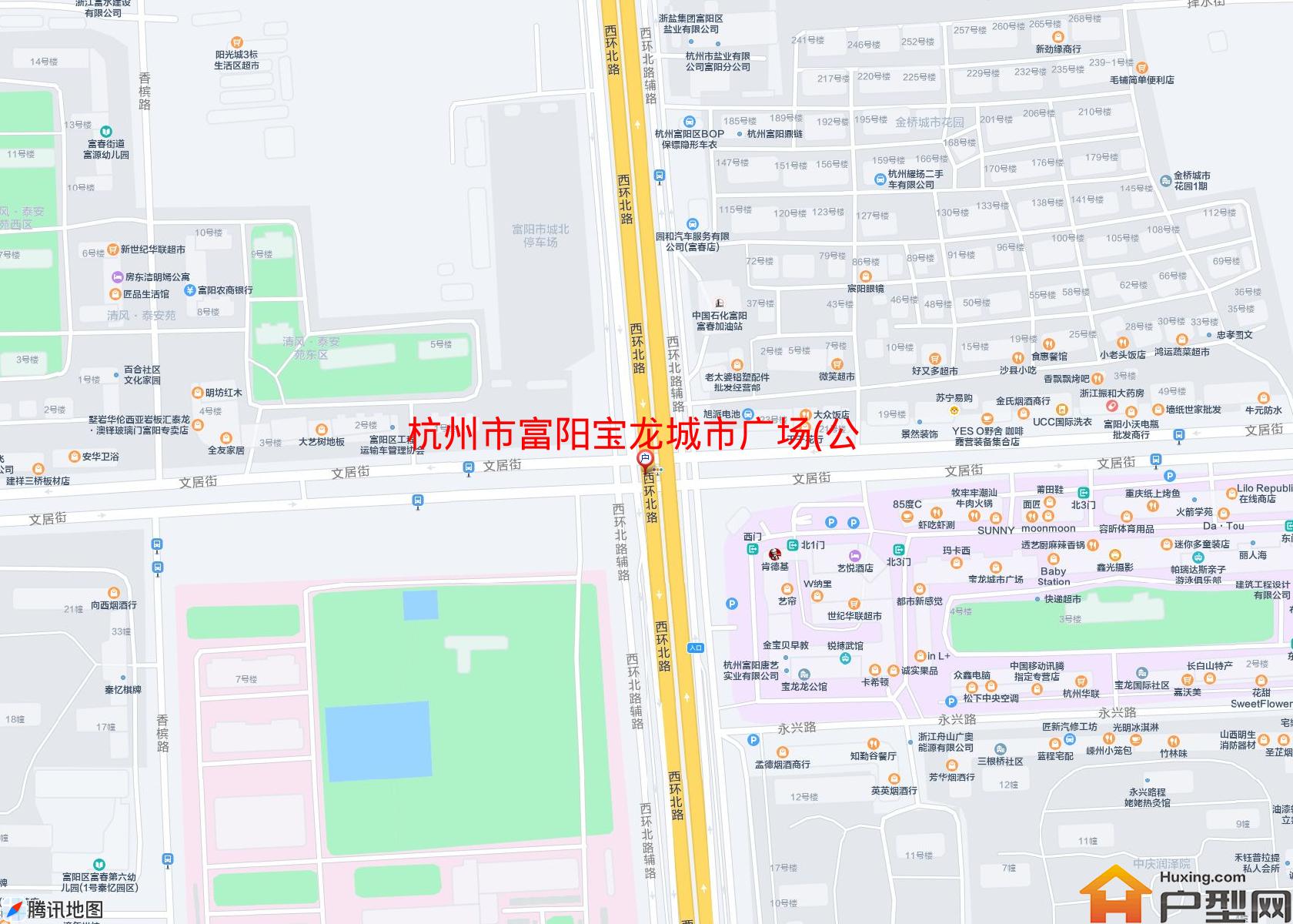 富阳宝龙城市广场(公寓)小区 - 户型网