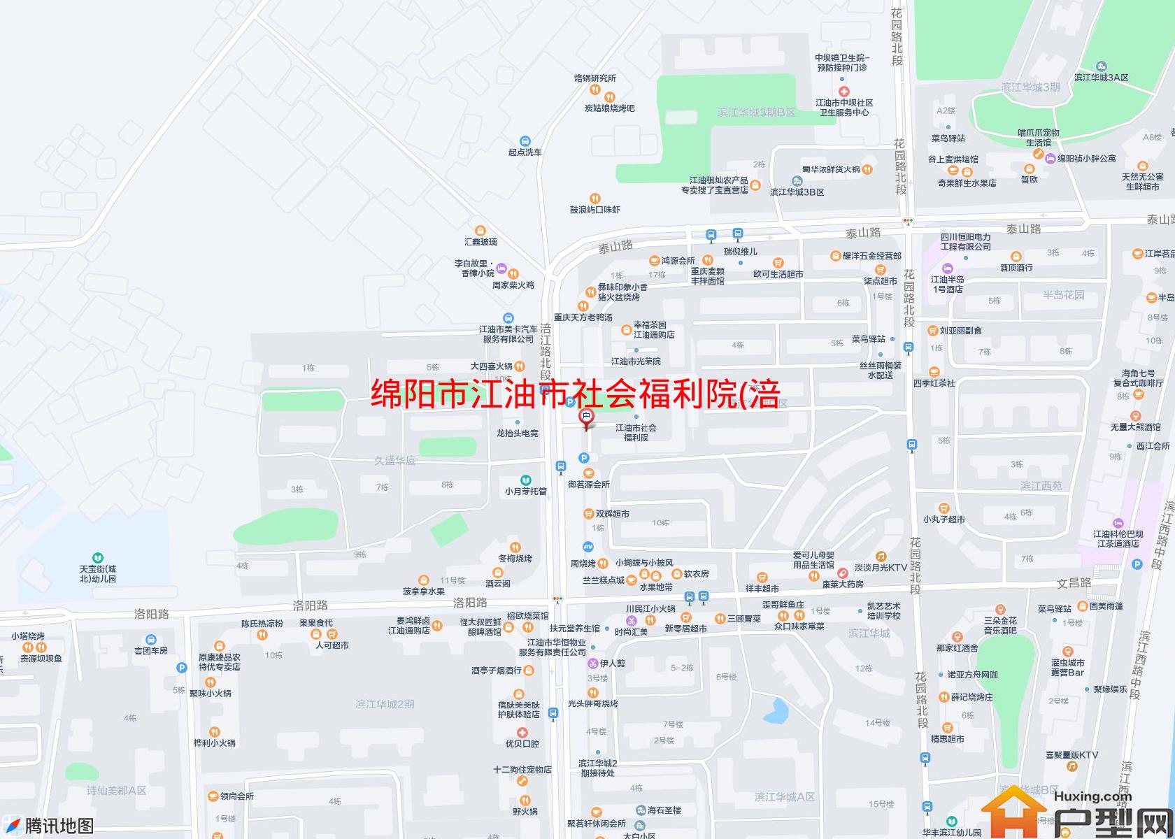 江油市社会福利院(涪江北路90号)小区 - 户型网