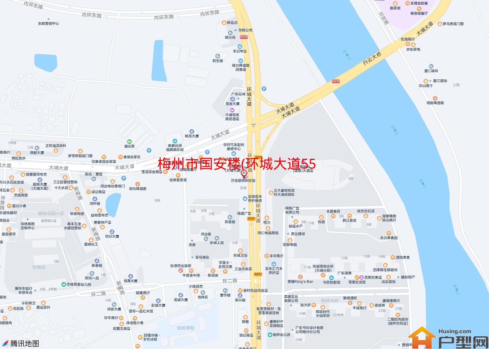 国安楼(环城大道55号)小区 - 户型网