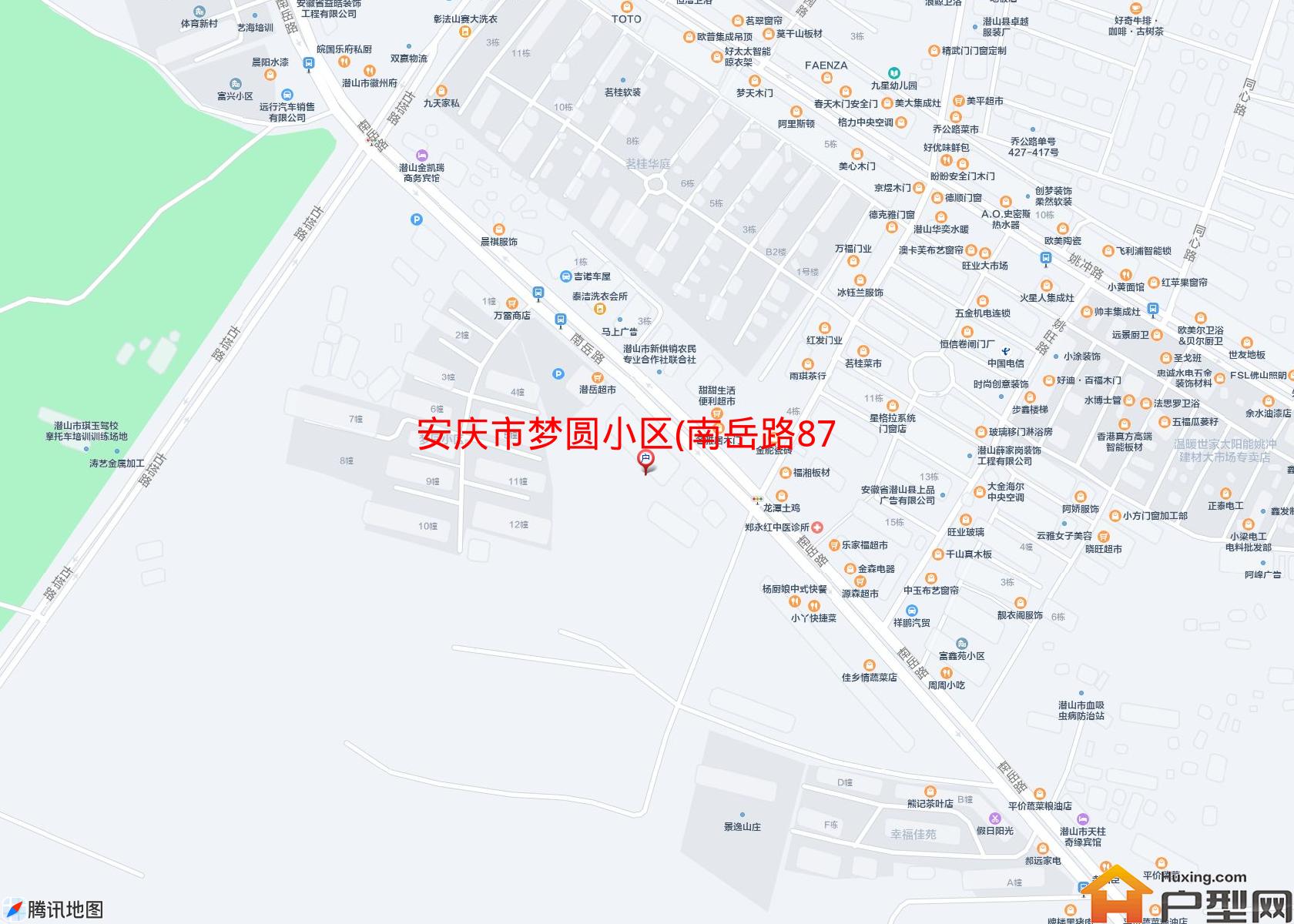 梦圆小区(南岳路873号)小区 - 户型网