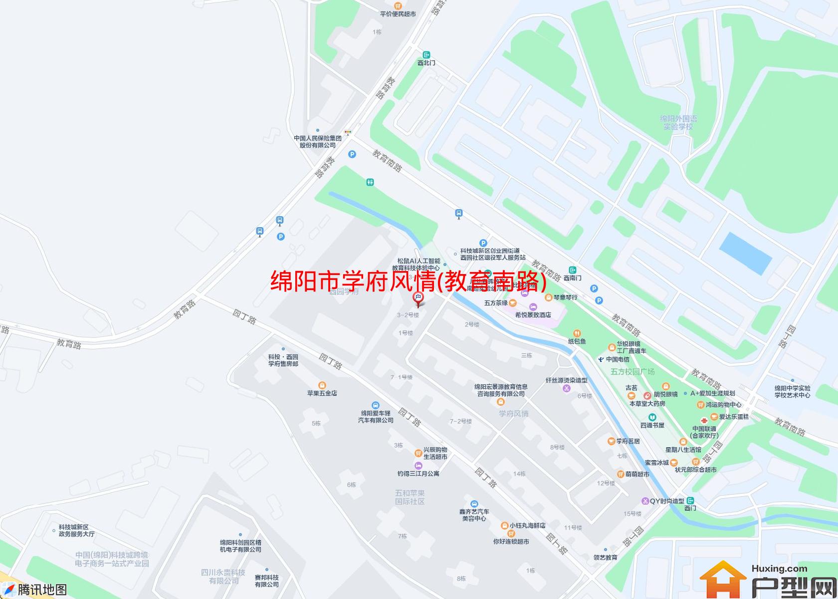 学府风情(教育南路)小区 - 户型网