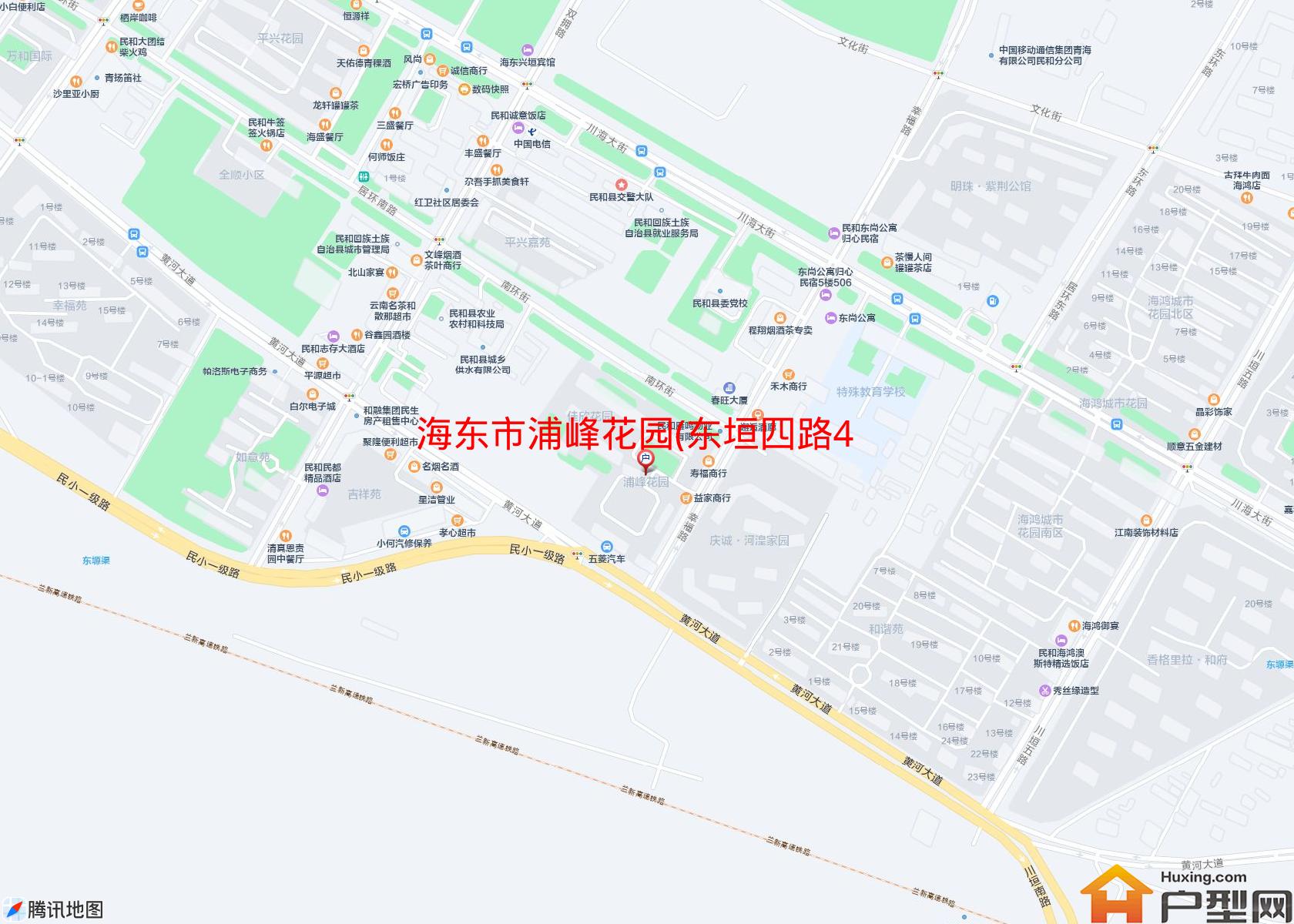 浦峰花园(东垣四路4号)小区 - 户型网
