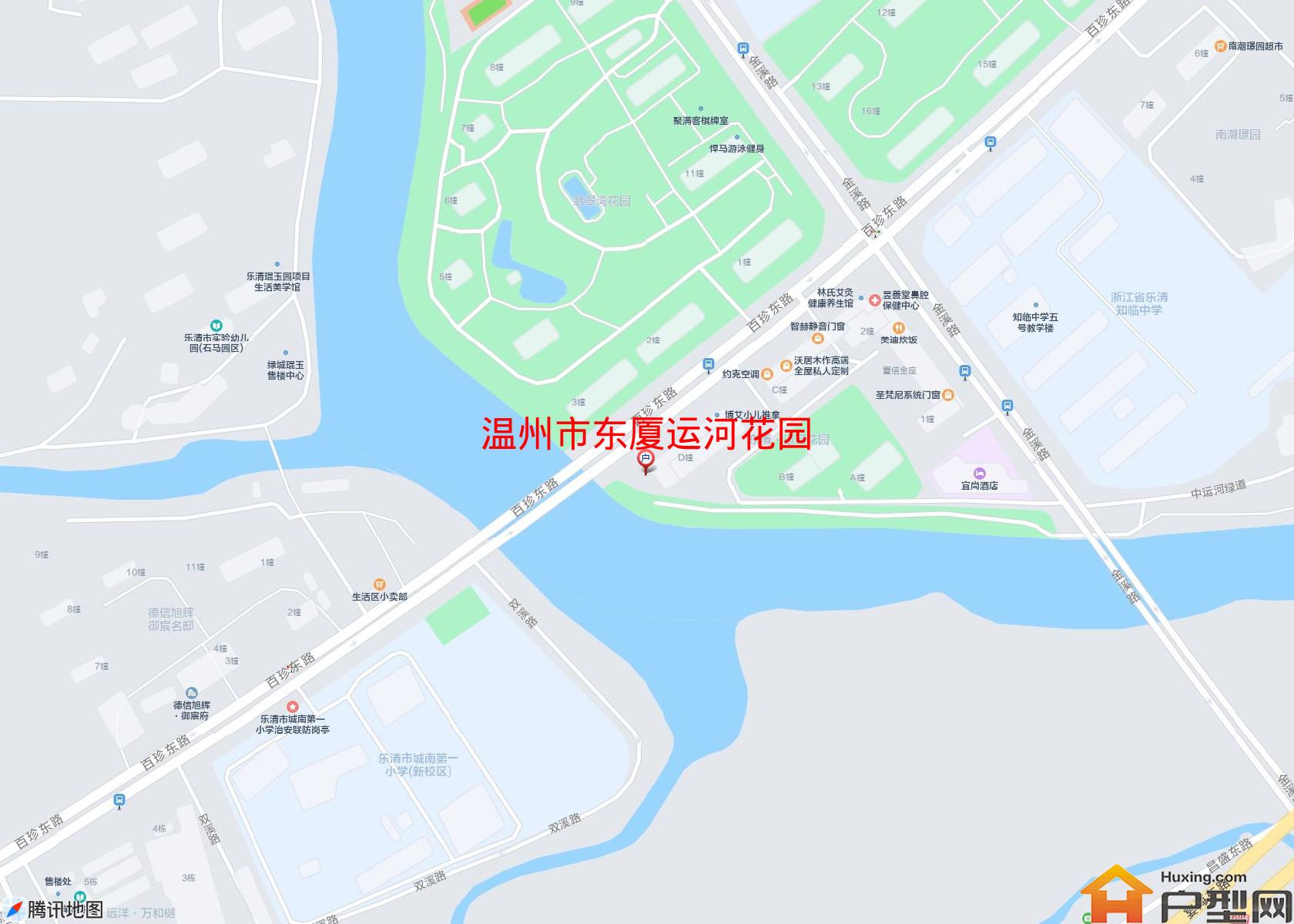 东厦运河花园小区 - 户型网
