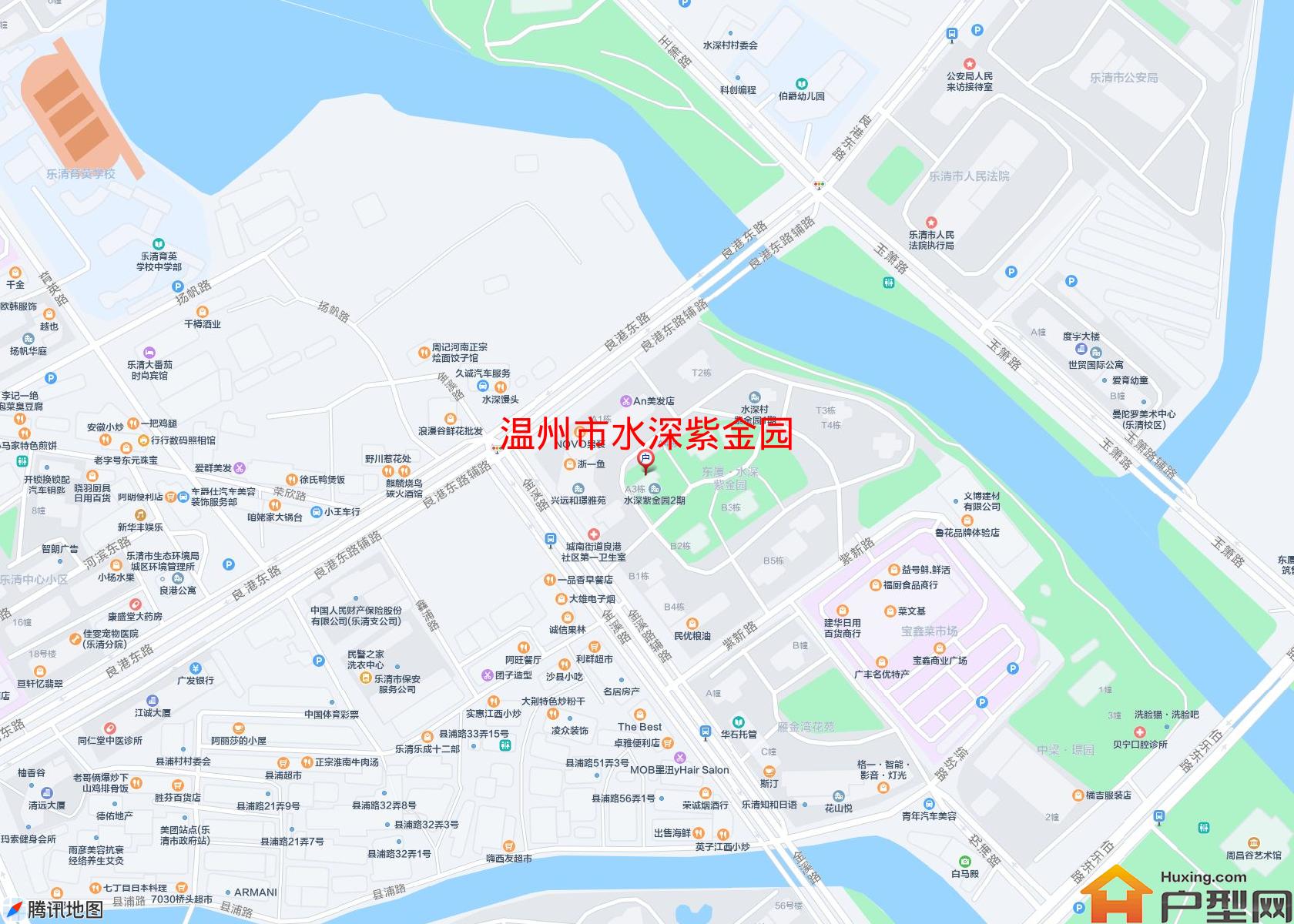 水深紫金园小区 - 户型网