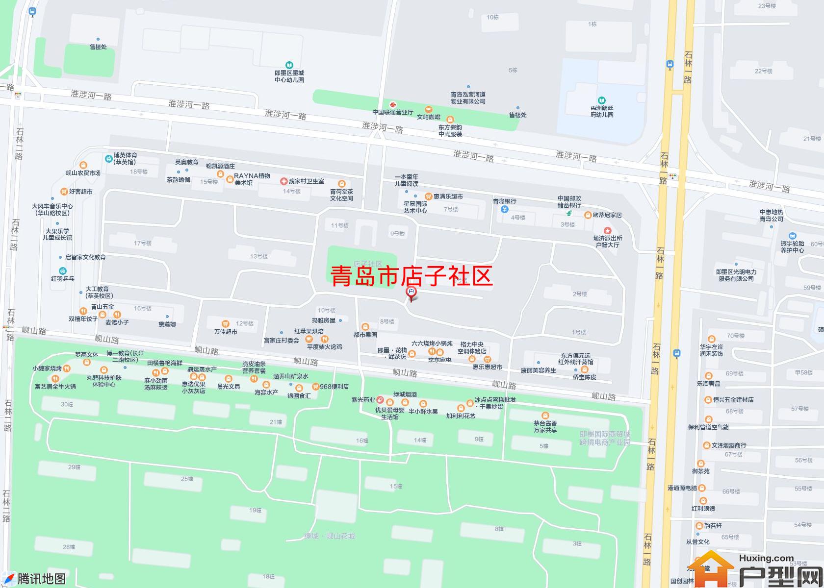 店子社区小区 - 户型网