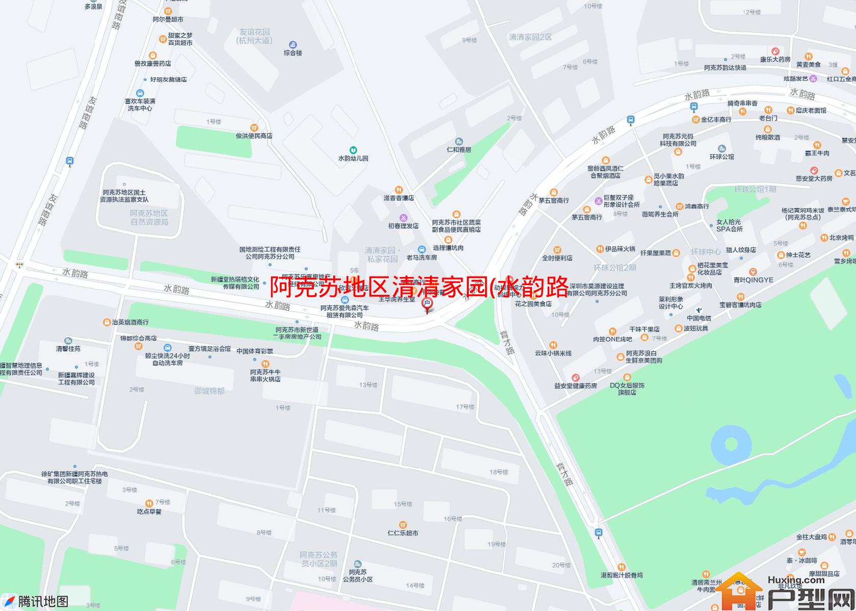 清清家园(水韵路)小区 - 户型网