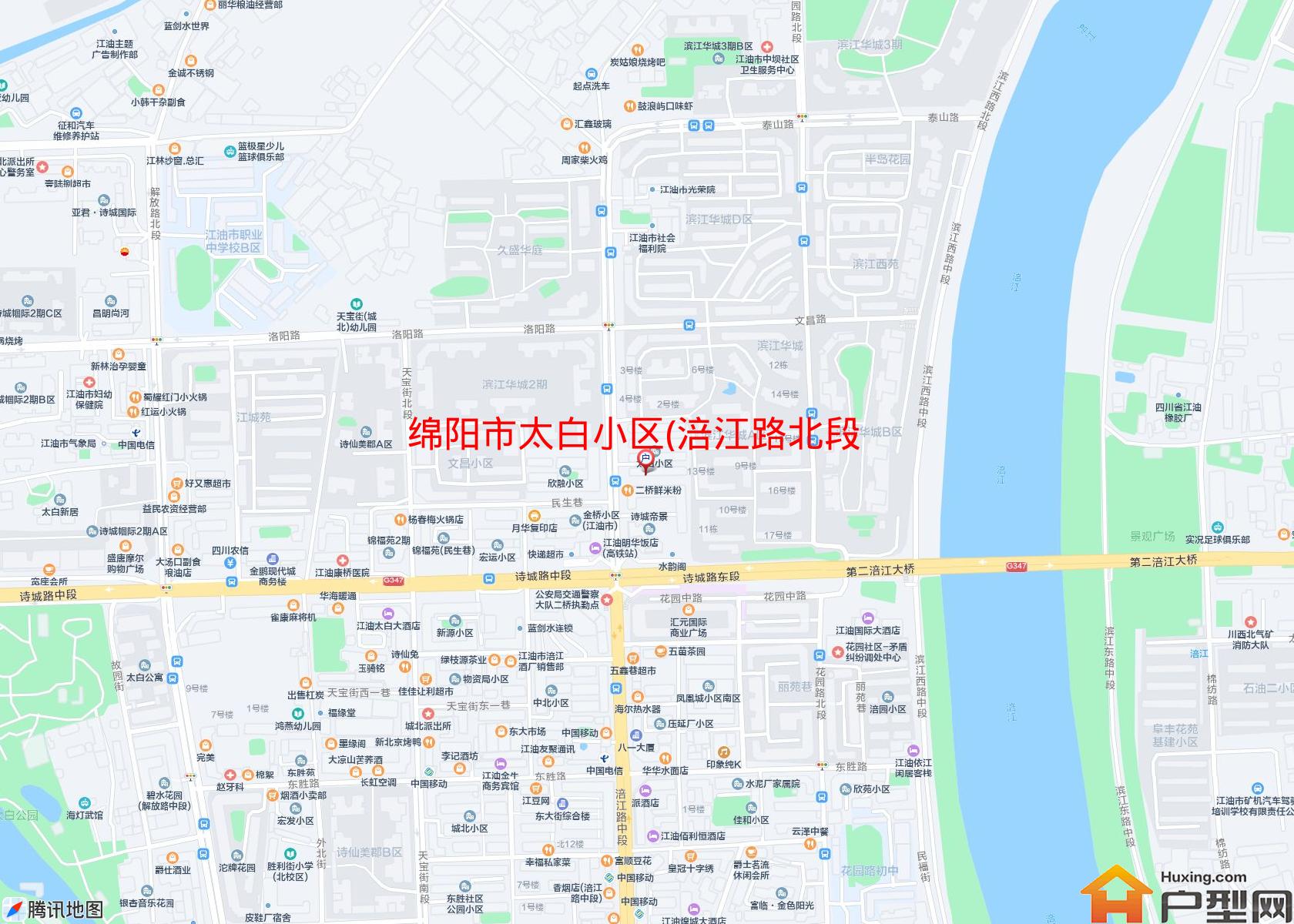 太白小区(涪江路北段28)小区 - 户型网