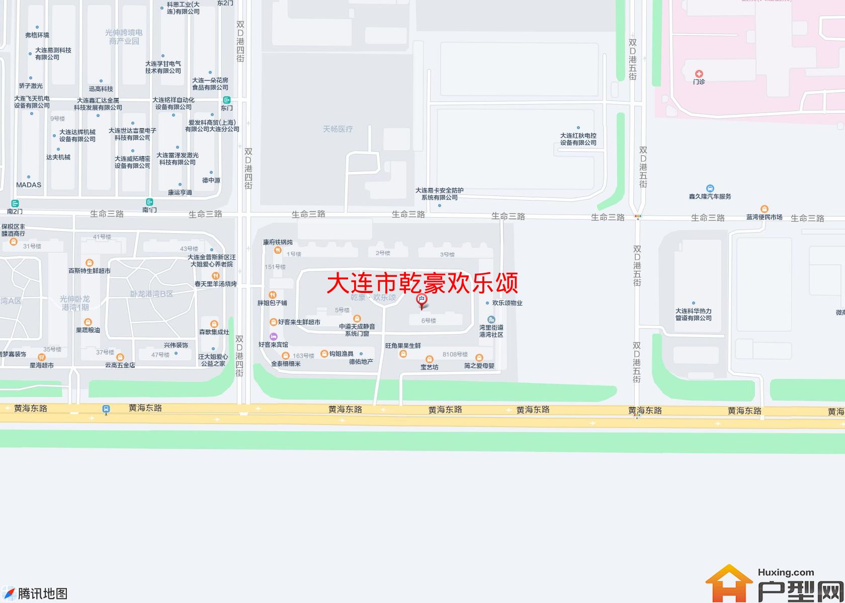 乾豪欢乐颂小区 - 户型网