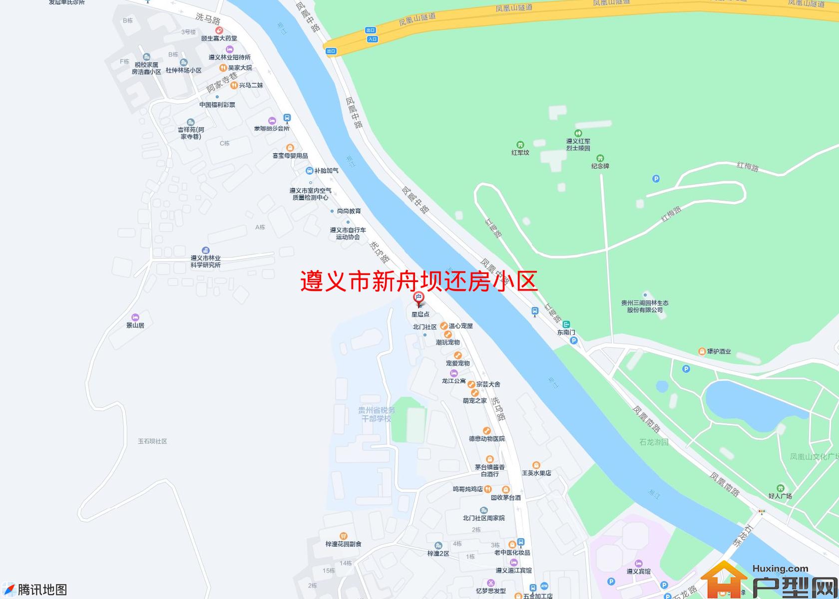 新舟坝还房小区小区 - 户型网