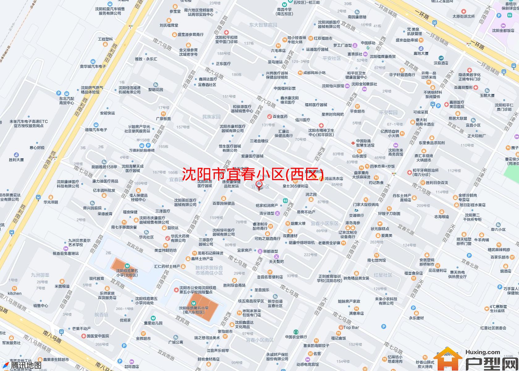 宜春小区(西区)小区 - 户型网