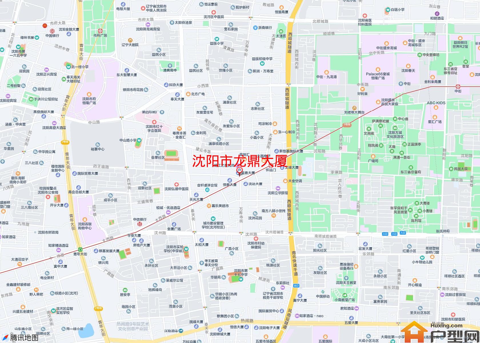 龙鼎大厦小区 - 户型网