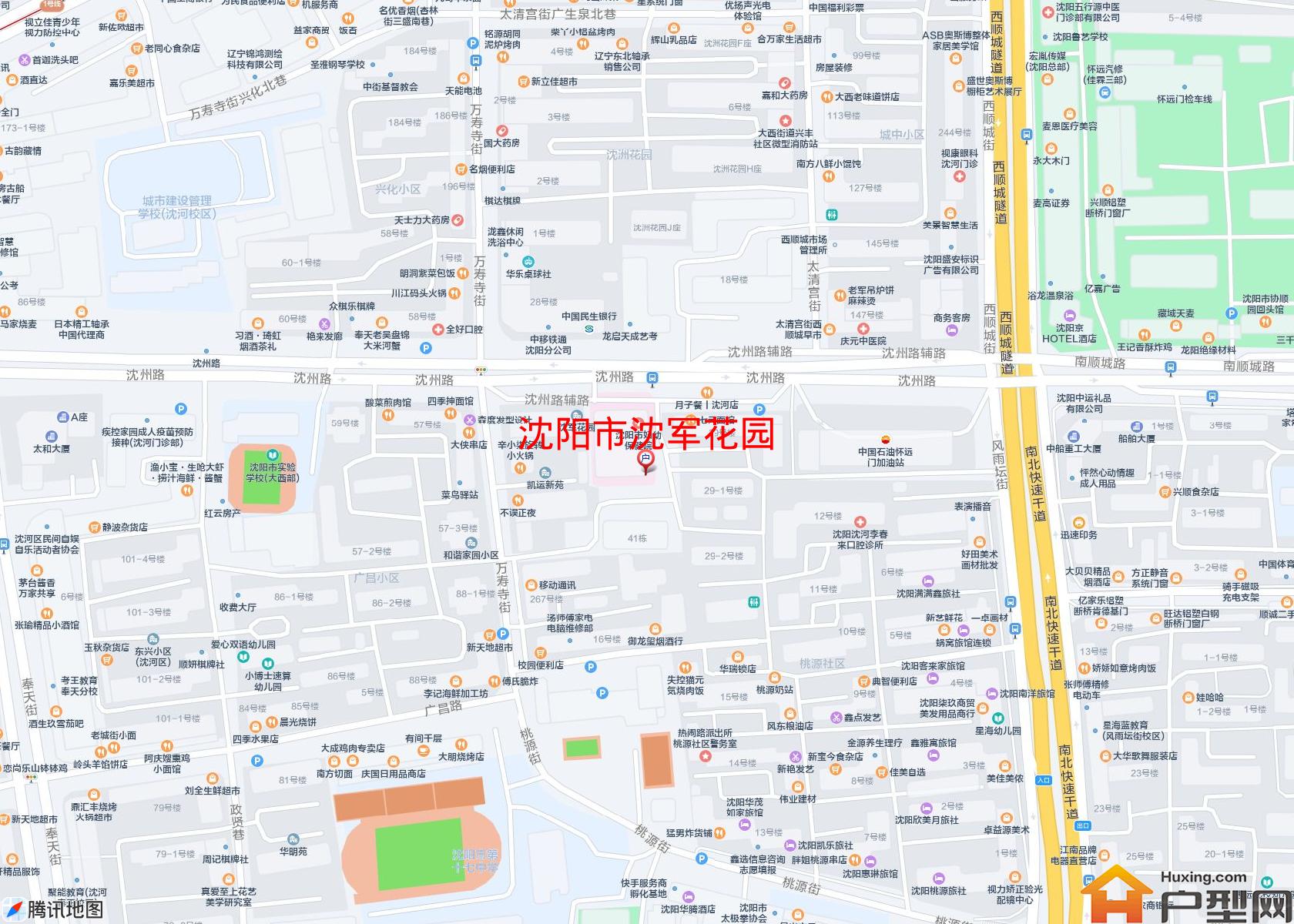 沈军花园小区 - 户型网
