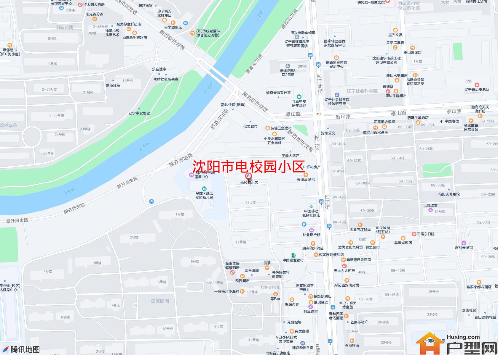 电校园小区小区 - 户型网