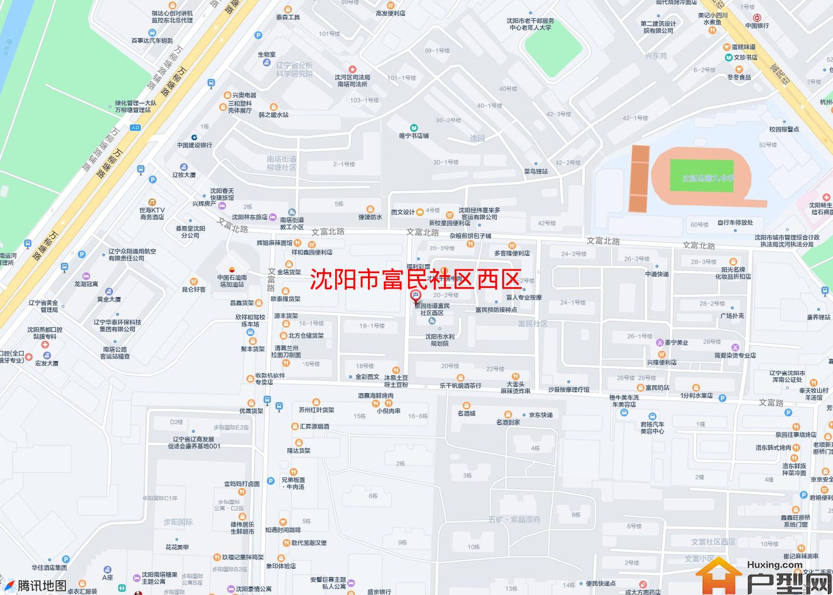 富民社区西区小区 - 户型网