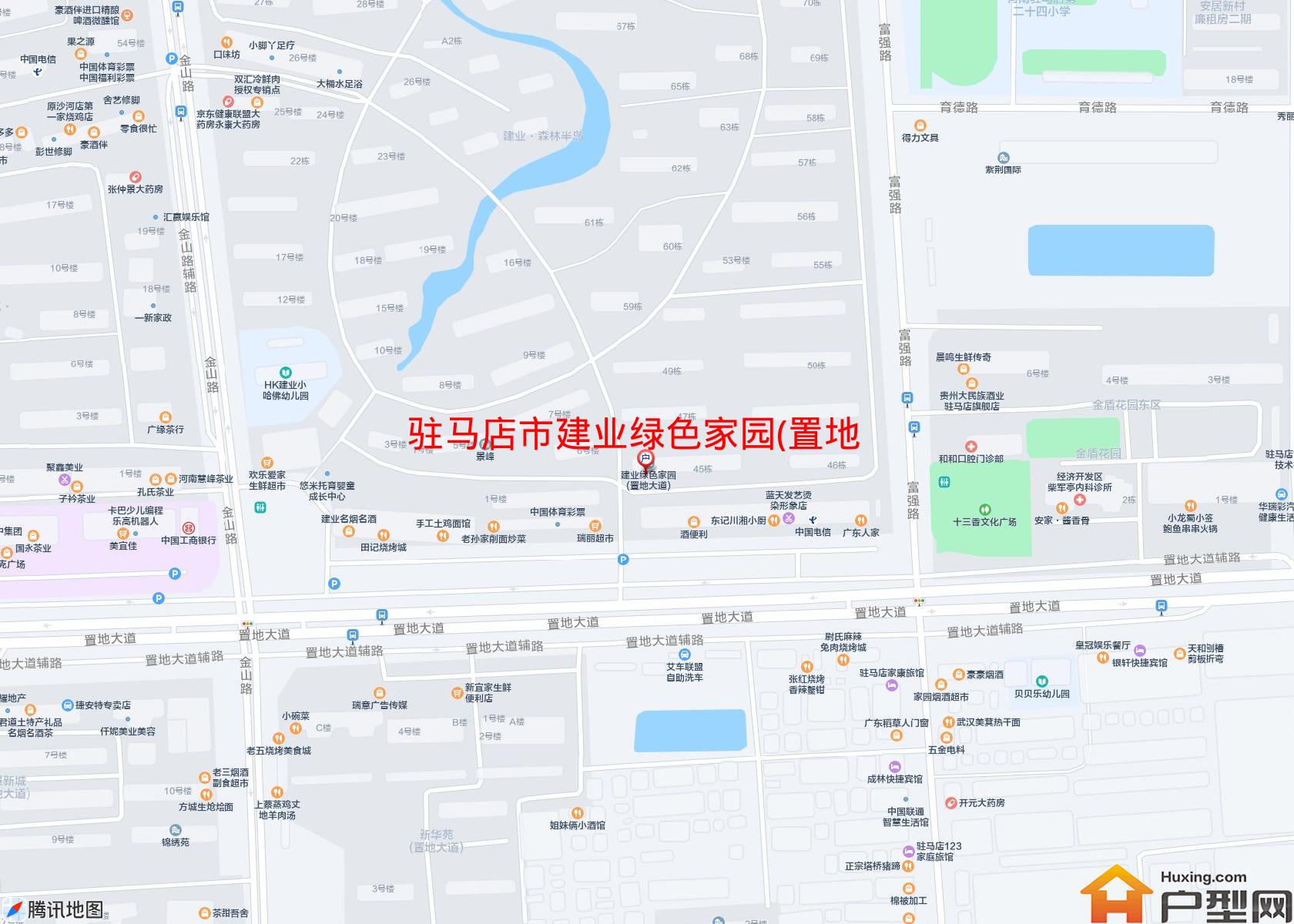 建业绿色家园(置地大道1号)小区 - 户型网