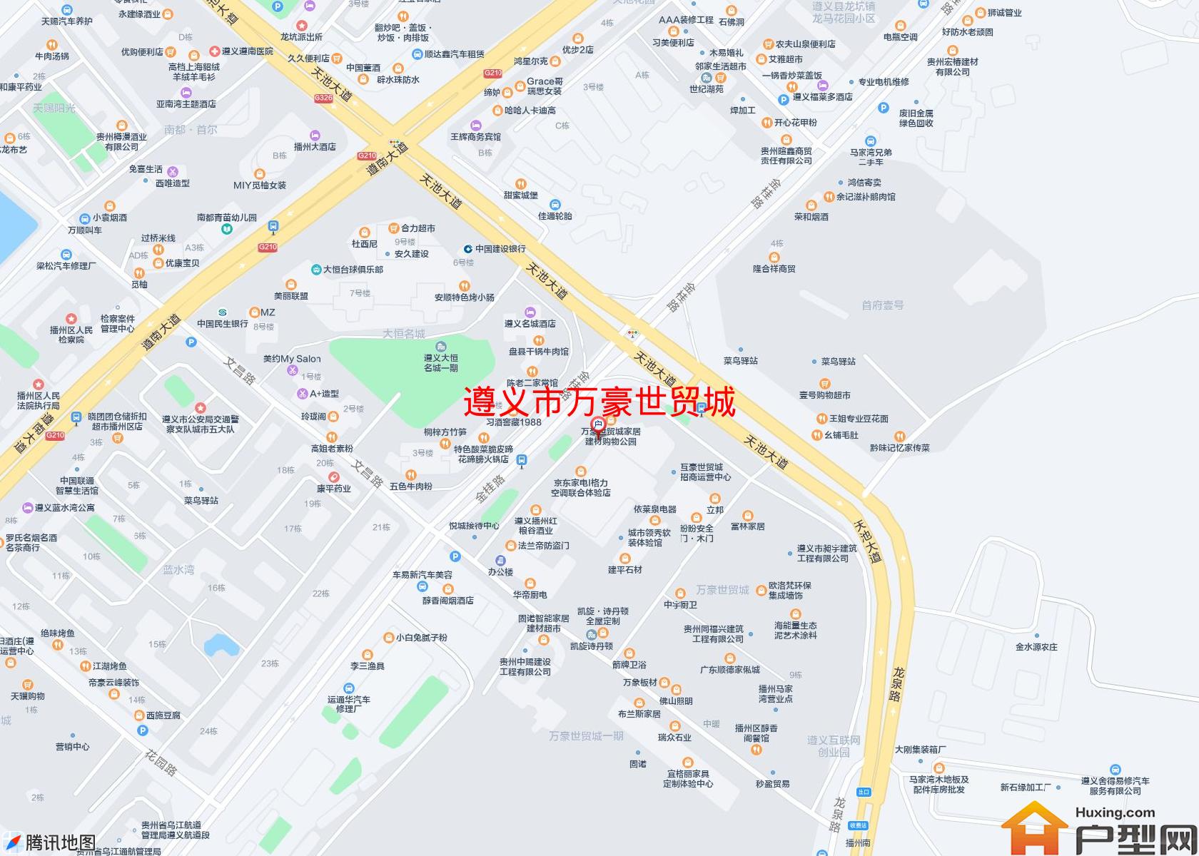 万豪世贸城小区 - 户型网