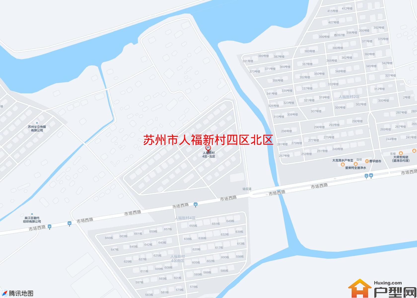 人福新村四区北区小区 - 户型网
