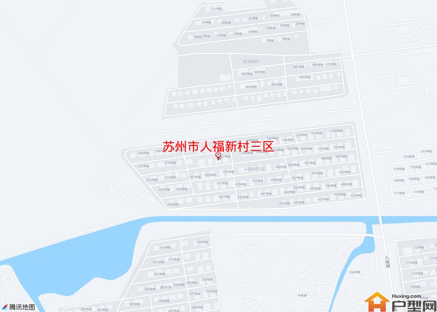 人福新村三区小区 - 户型网