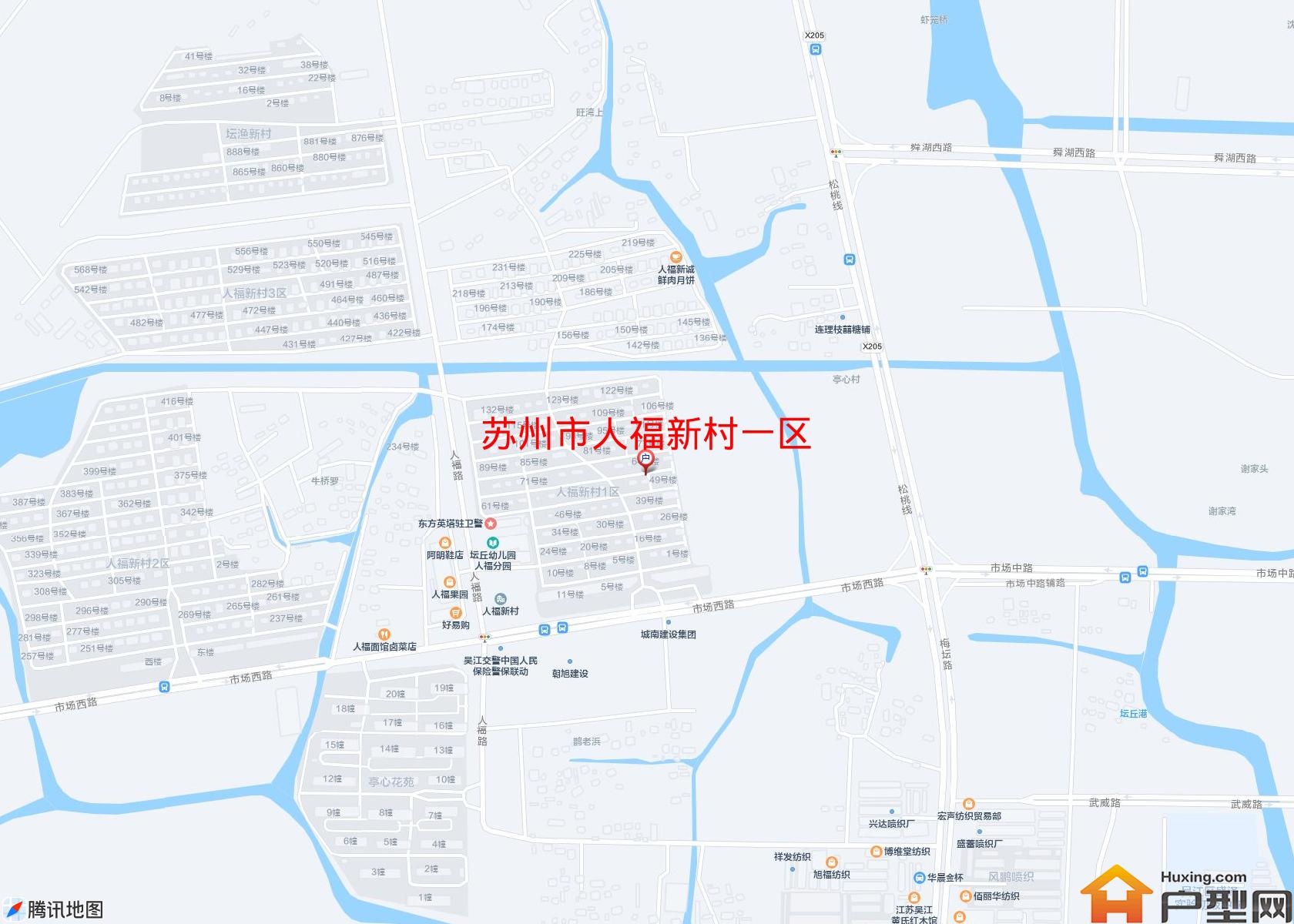 人福新村一区小区 - 户型网