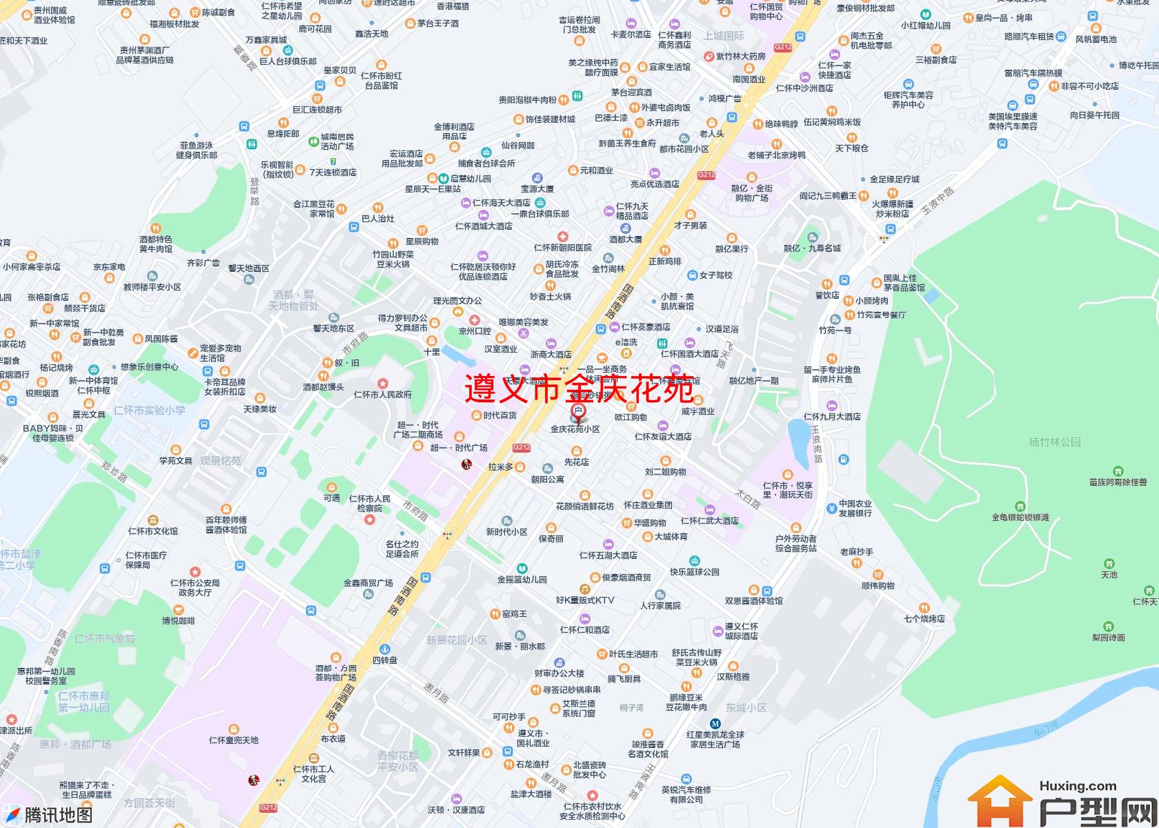 金庆花苑小区 - 户型网