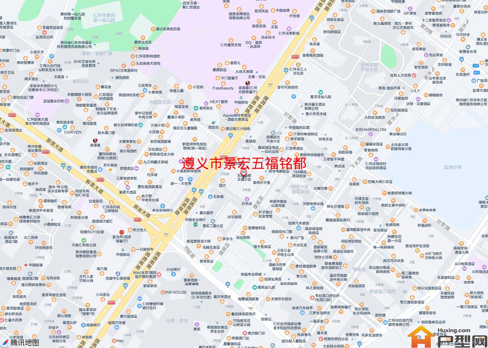 景宏五福铭都小区 - 户型网
