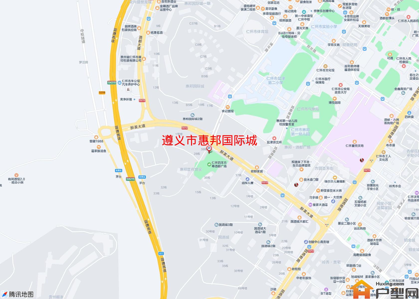 惠邦国际城小区 - 户型网