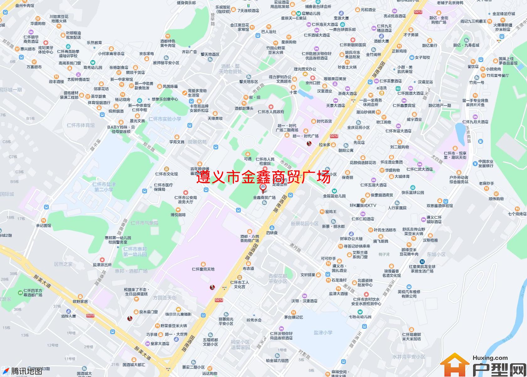 金鑫商贸广场小区 - 户型网