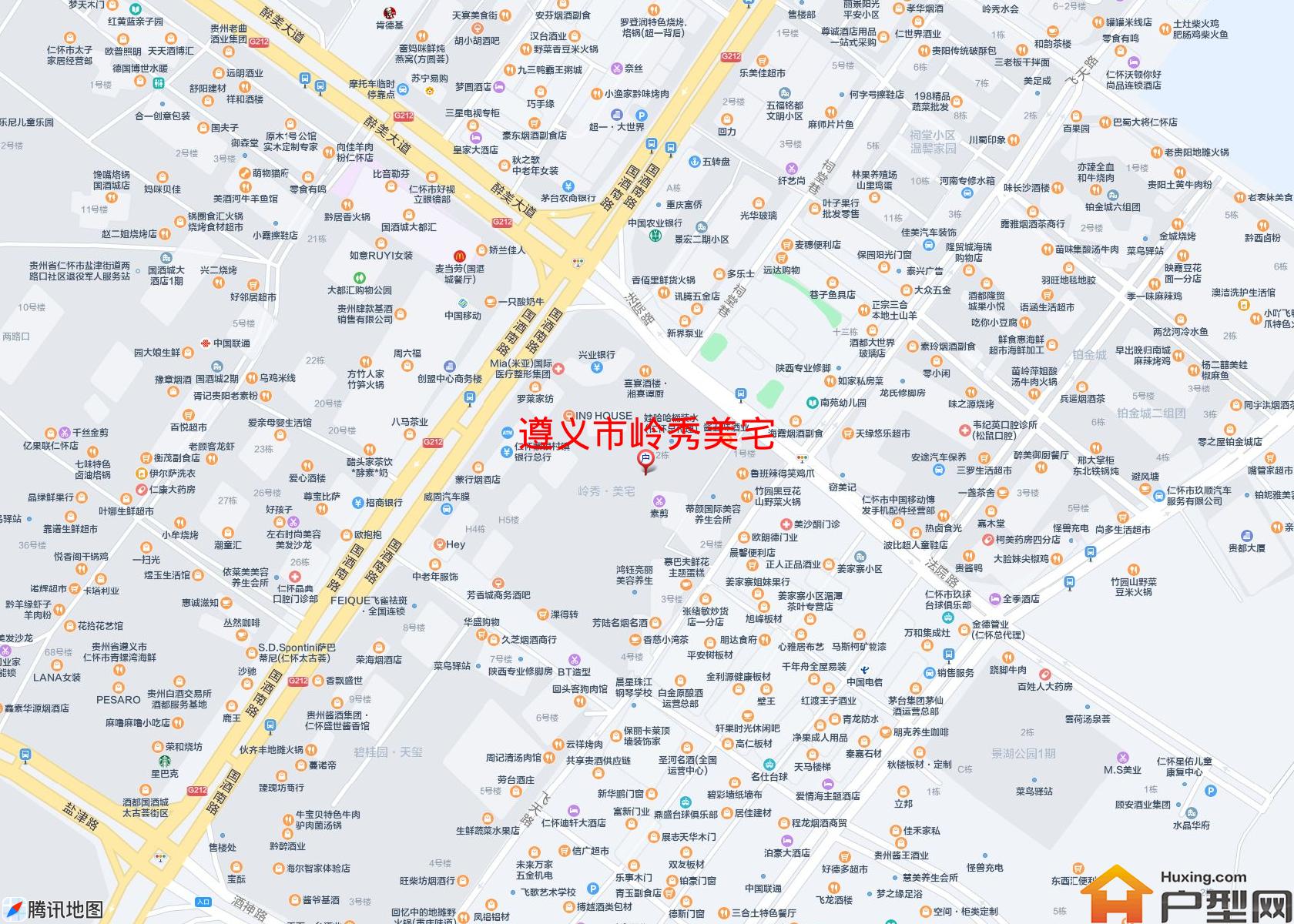 岭秀美宅小区 - 户型网