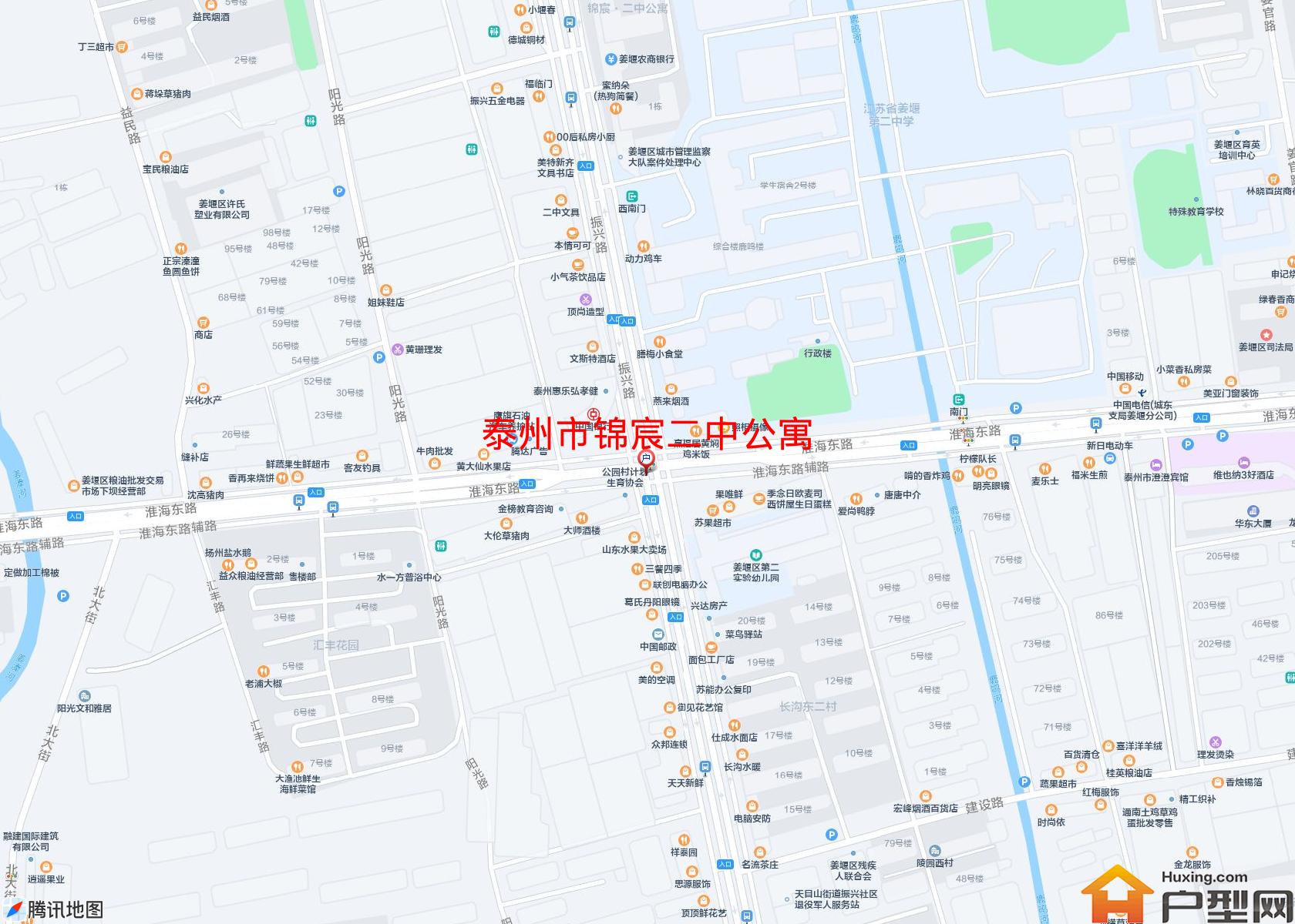 锦宸二中公寓小区 - 户型网