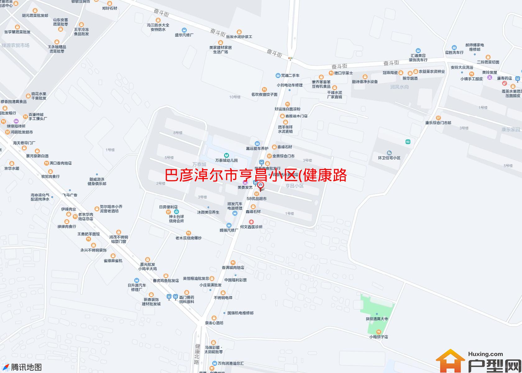 亨昌小区(健康路)小区 - 户型网