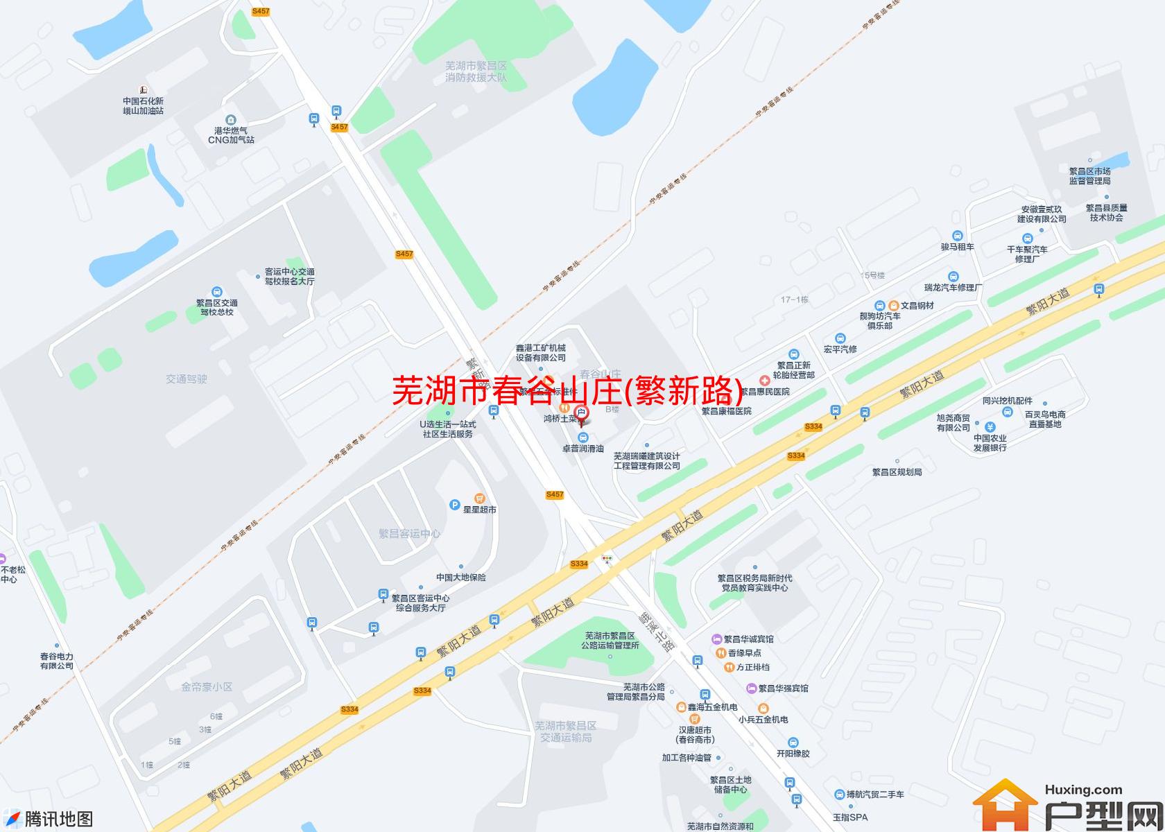 春谷山庄(繁新路)小区 - 户型网