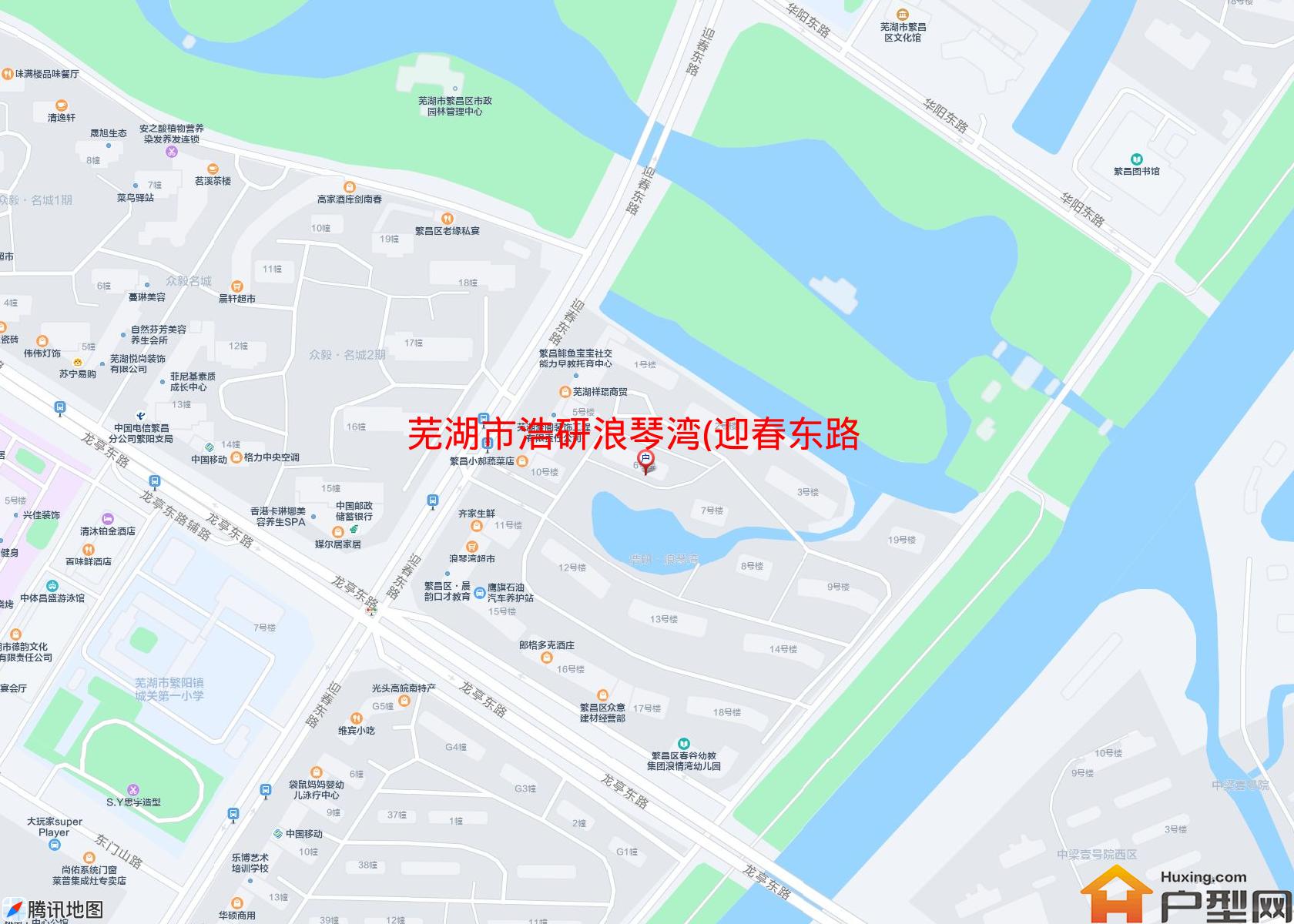 浩研浪琴湾(迎春东路30号)小区 - 户型网